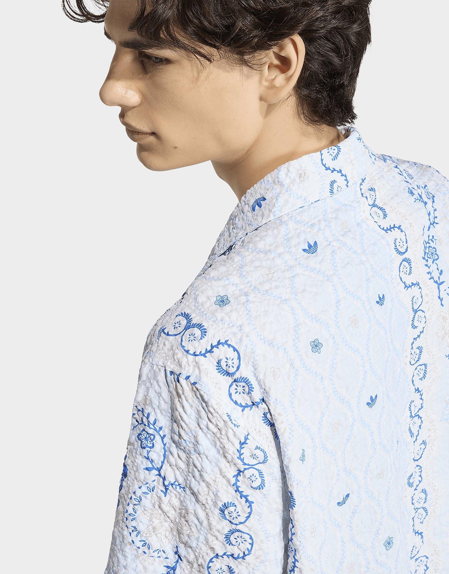 adidas PRINTED SEERSUCKER RESORT SHIRT