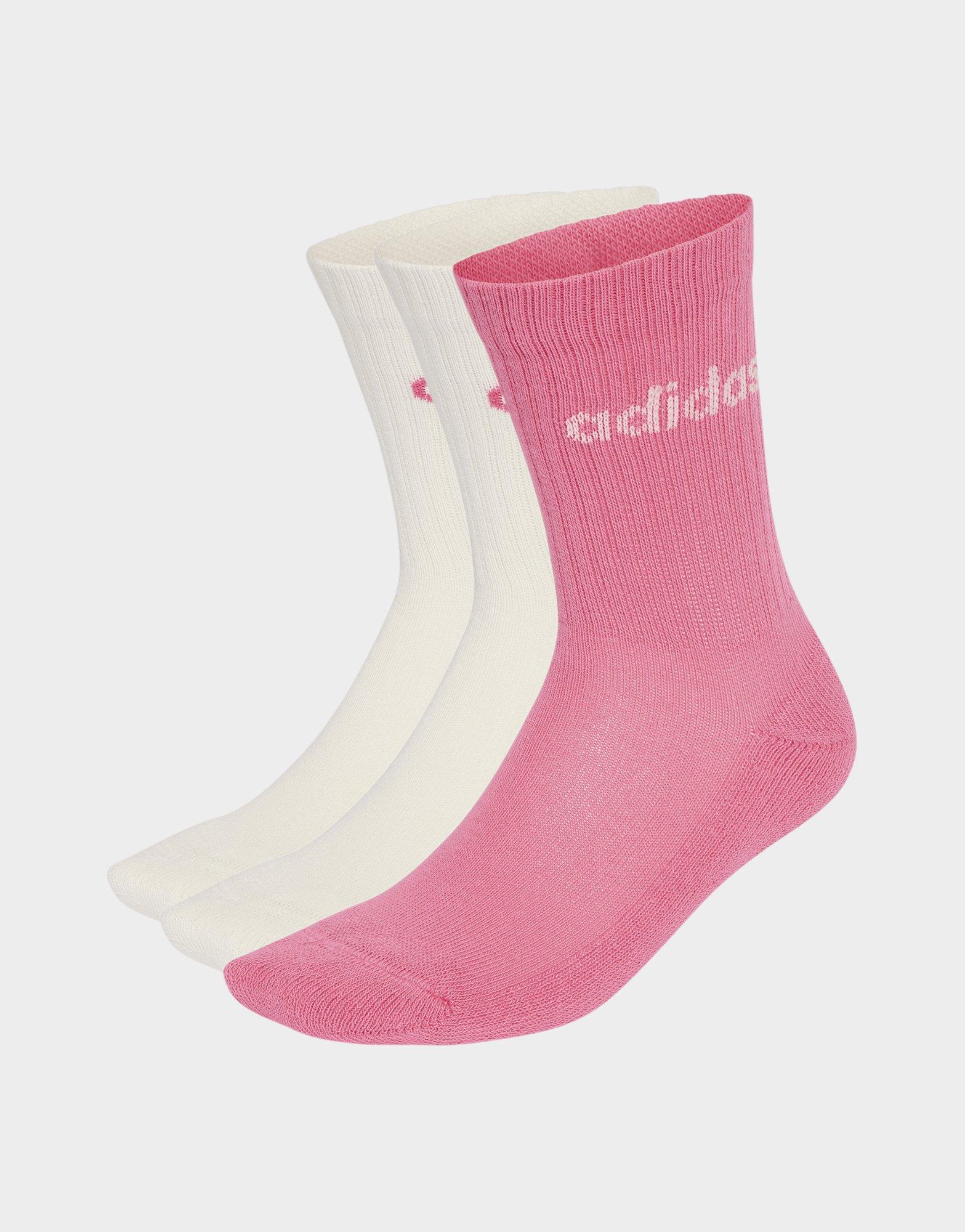 adidas Linear Crew Cushioned Socks 3 Pairs
