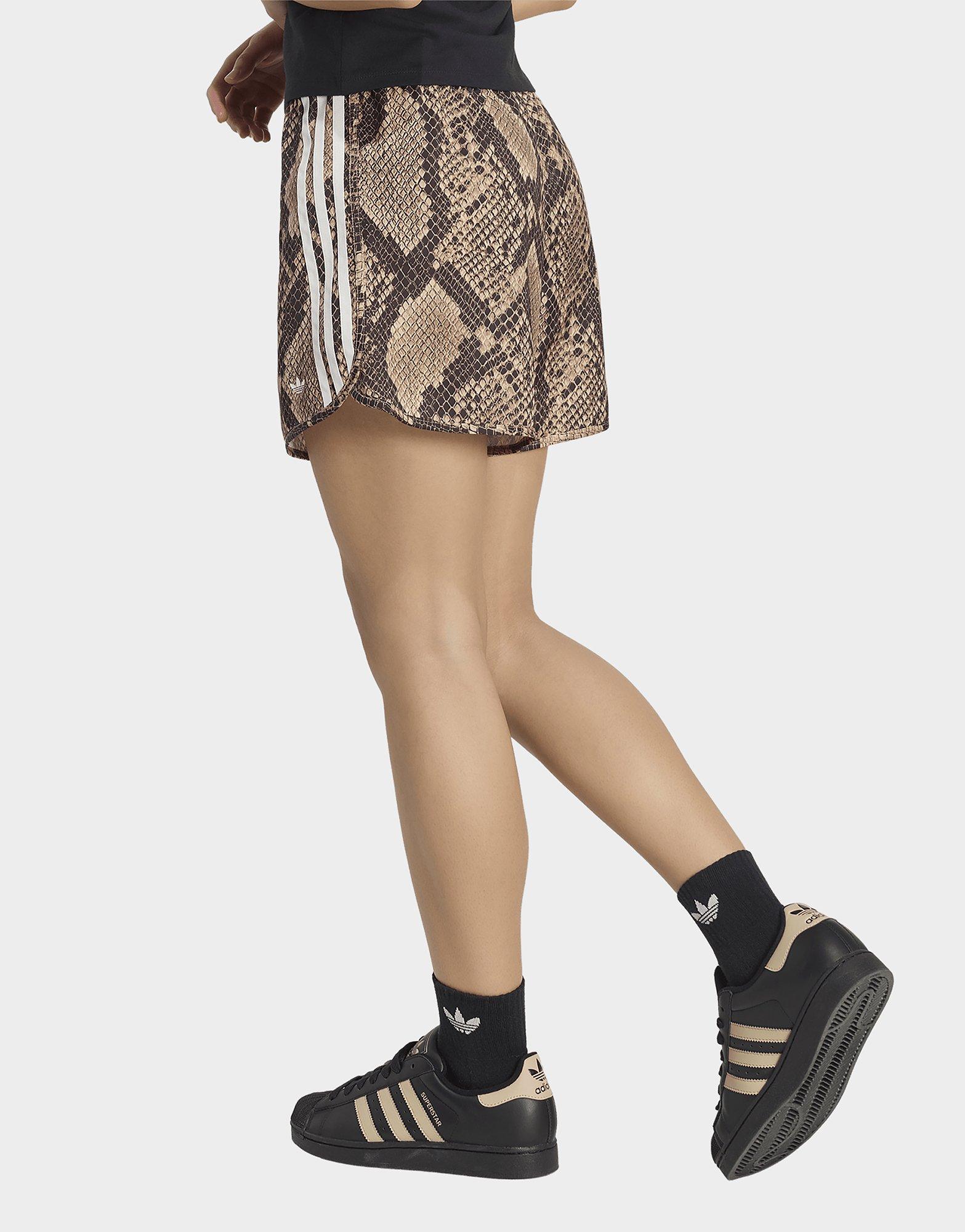 adidas Short Satin Imprimé Serpent