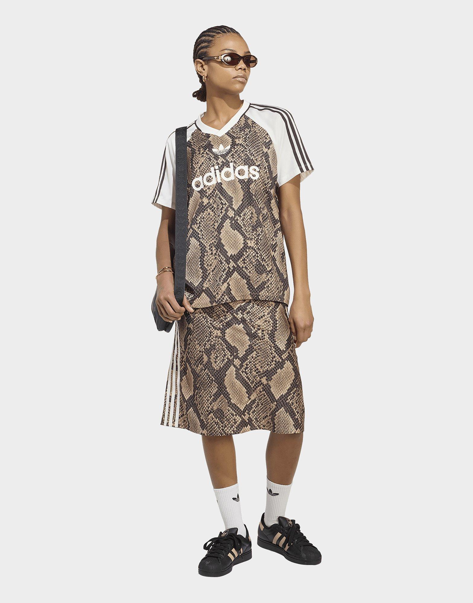adidas Satin Jersey, Schlangenprint