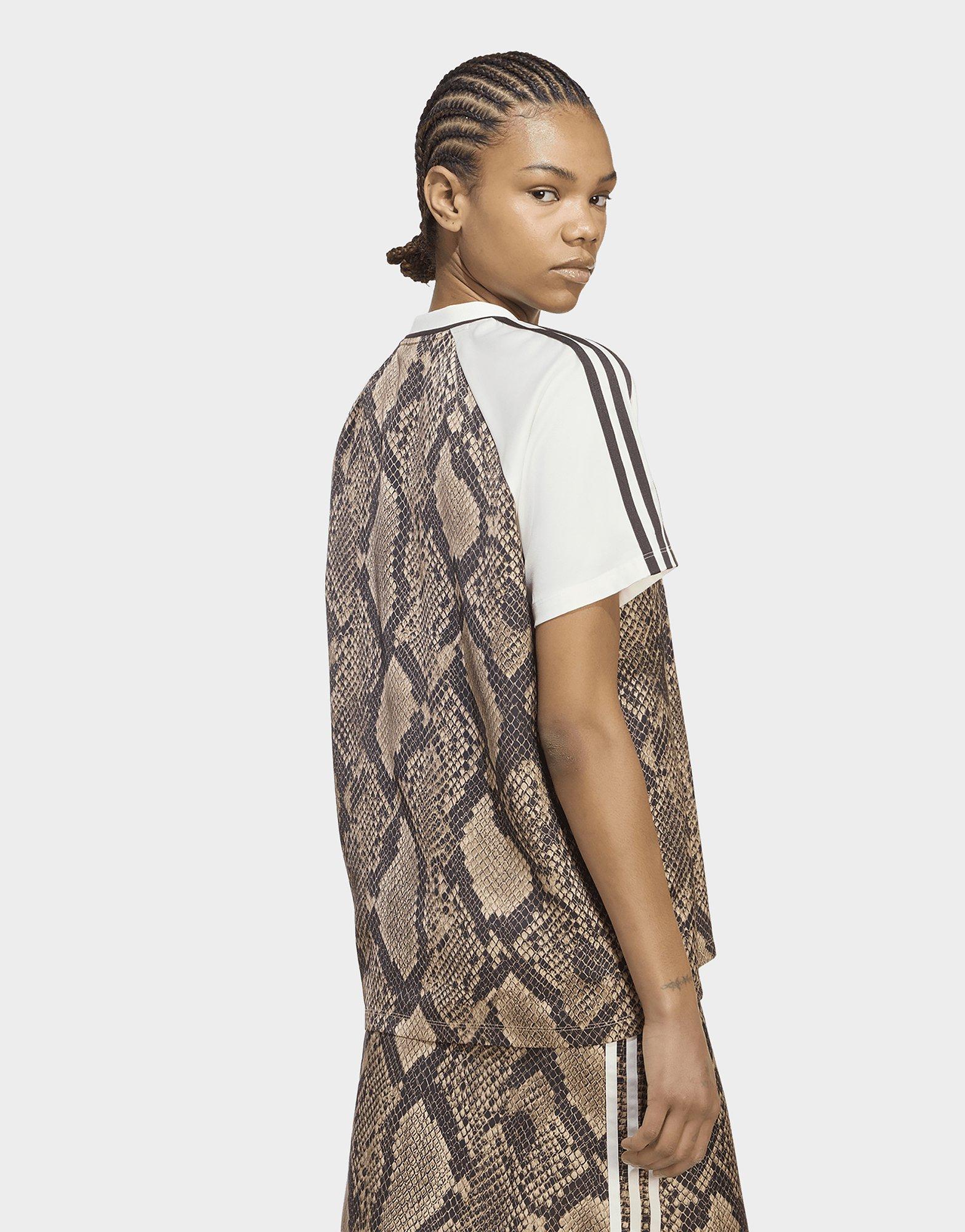 adidas Satin Jersey, Schlangenprint