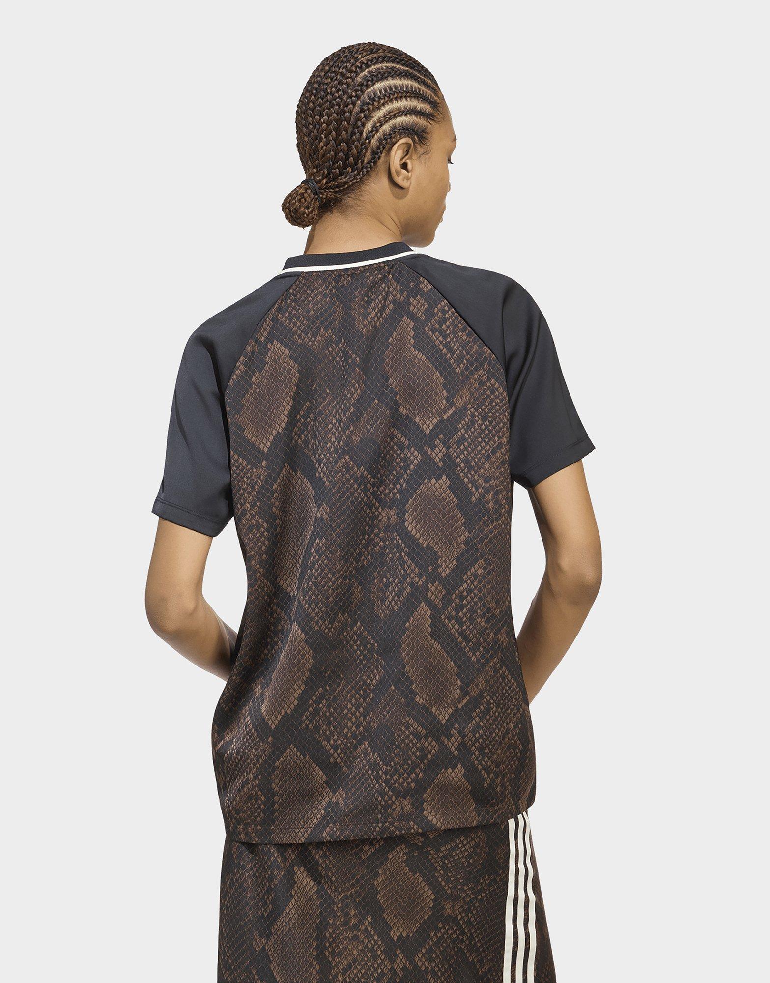adidas Satin Jersey, Schlangenprint