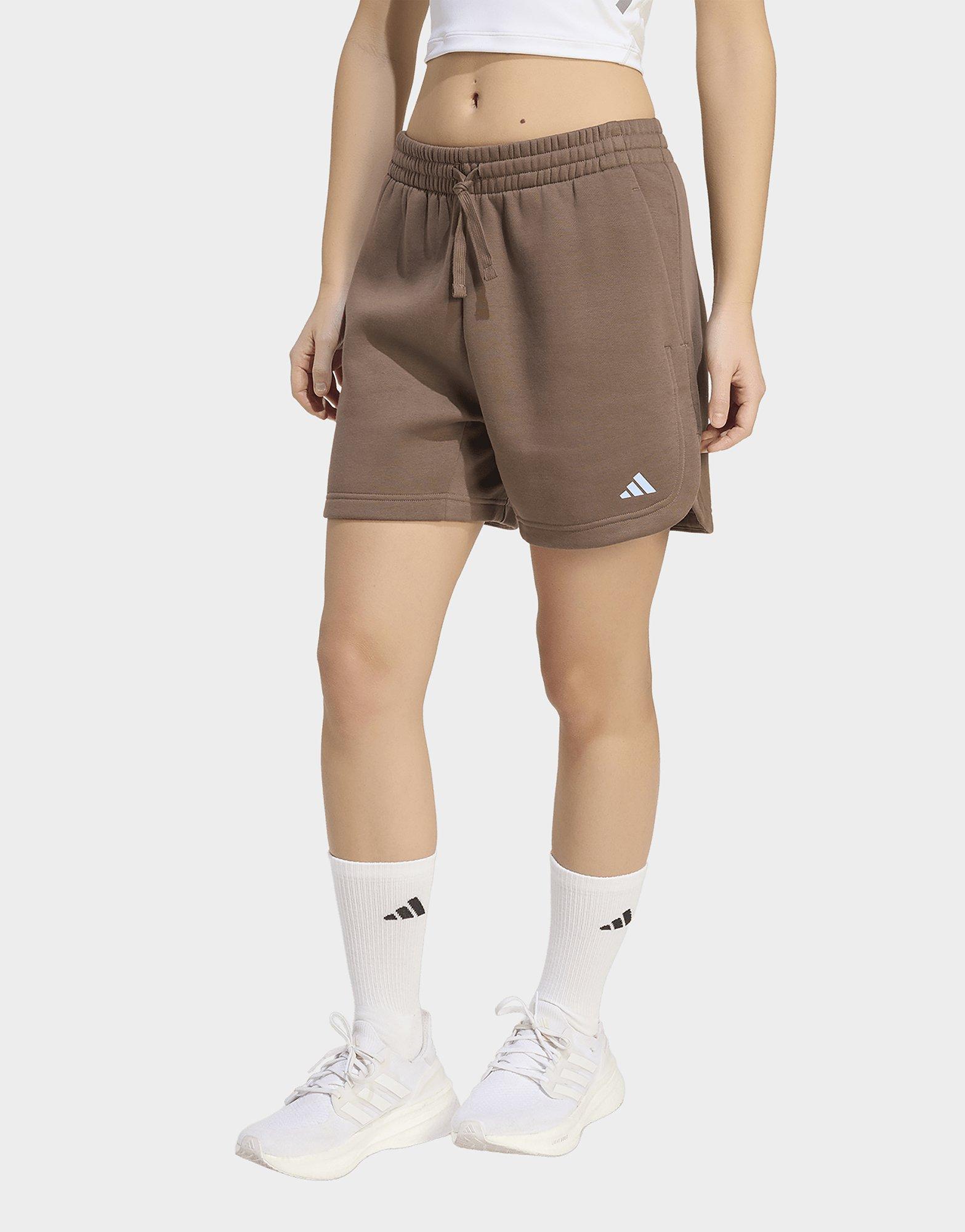 adidas Short 3 Stripes Studio Fleece Loose