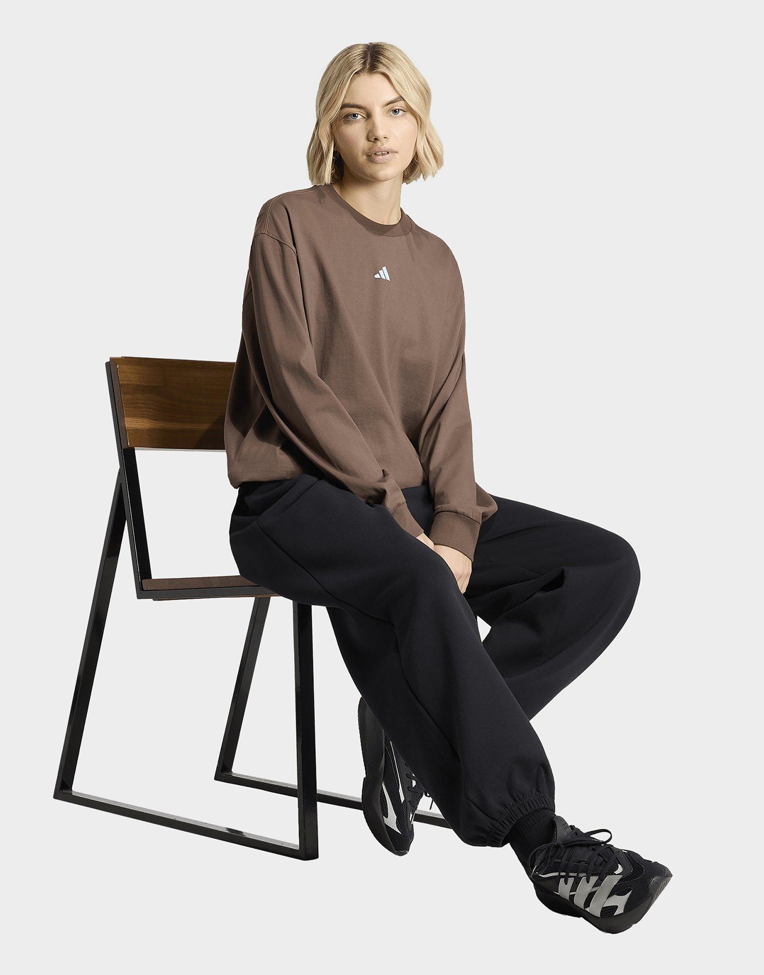 adidas Camiseta Manga Larga 3 Stripes Studio Boyfriend