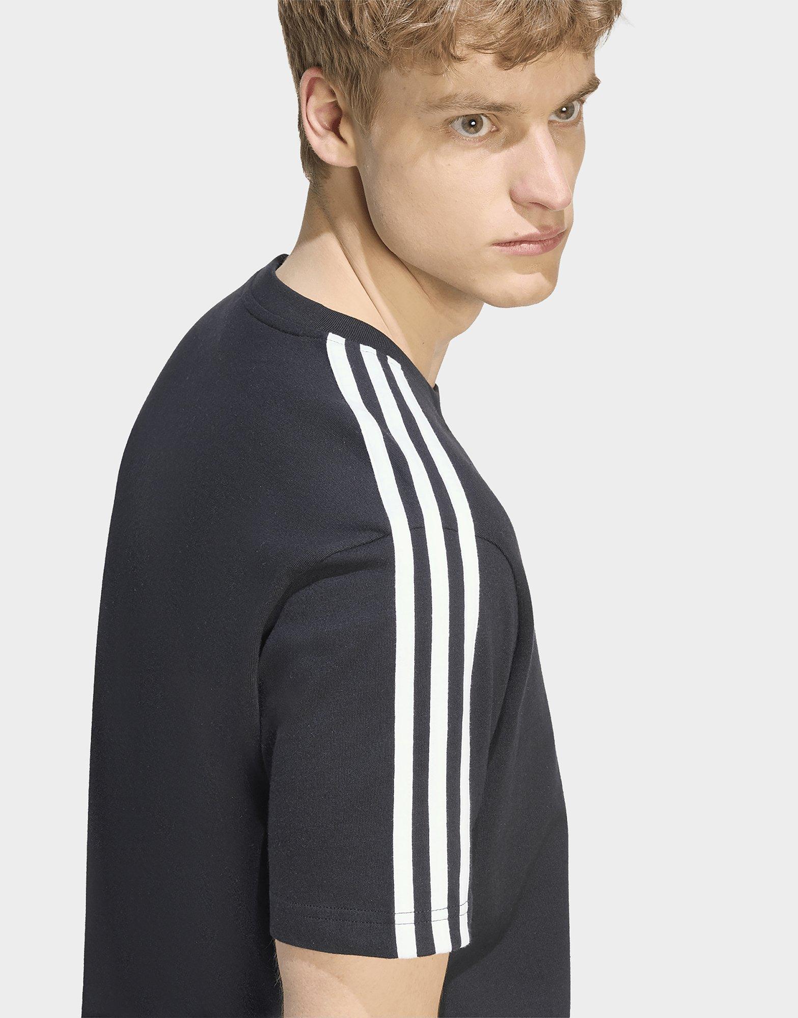 adidas Essentials 3-streifen Single Jersey Left Chest Branded Shirt