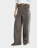 adidas Snake Print Denim Loose Pants