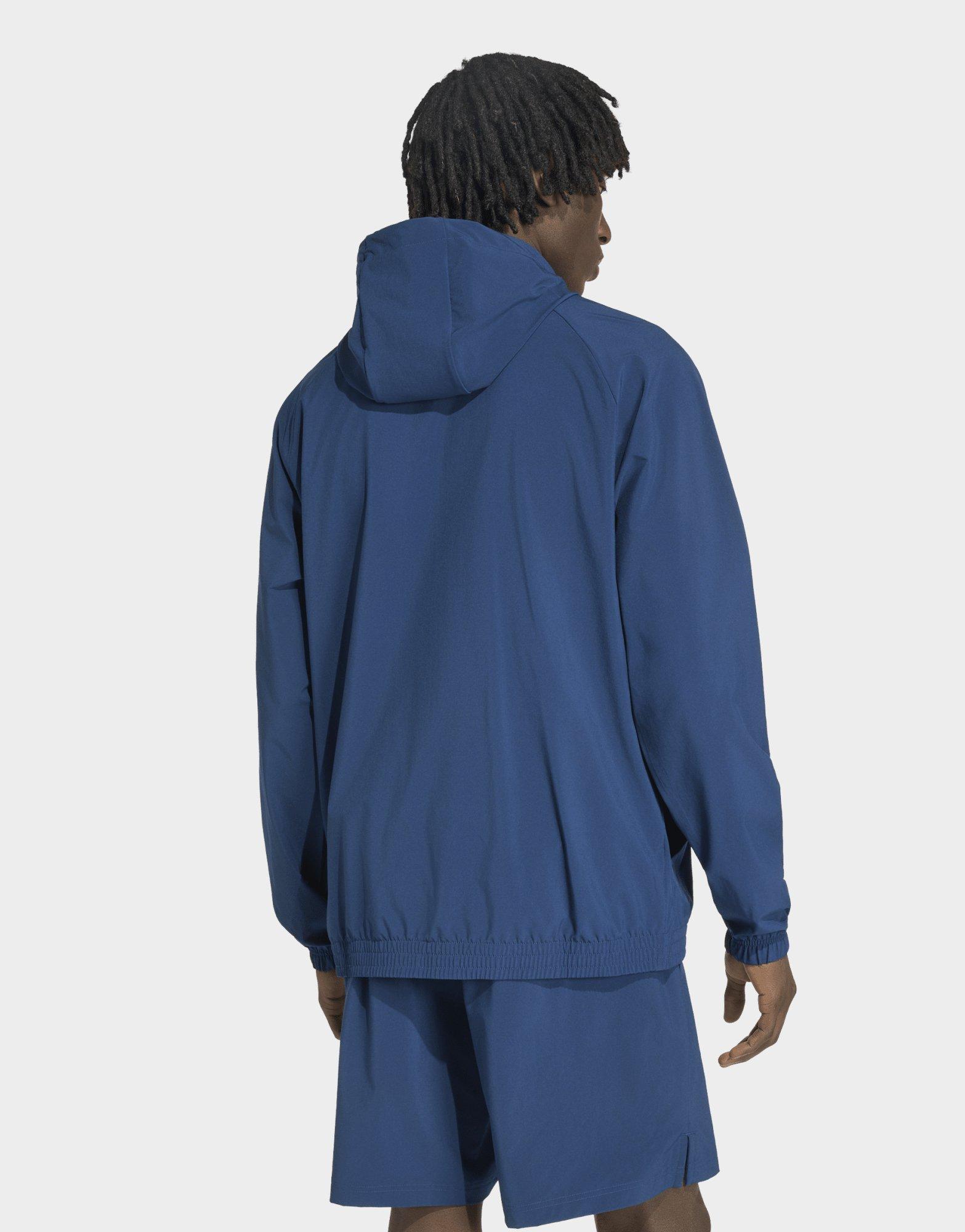 adidas Tech Trefoil Essentials Originals Jacke, Kapuze, Durchgehender Reissverschluss