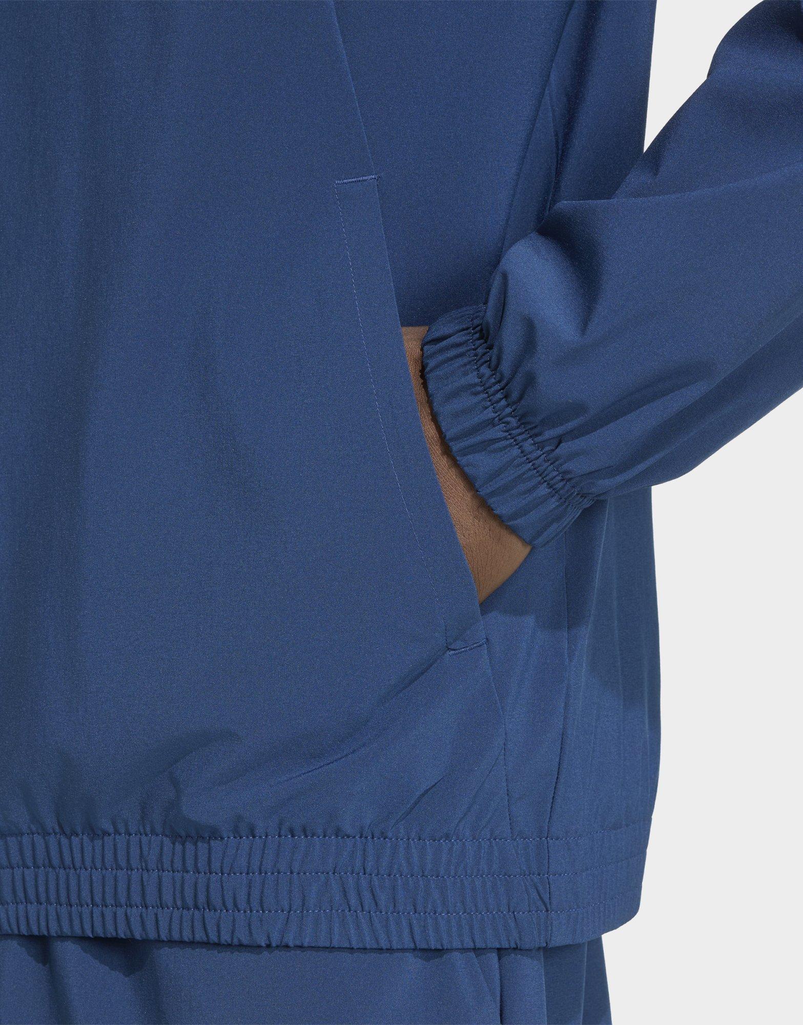 adidas Tech Trefoil Essentials Originals Jacke, Kapuze, Durchgehender Reissverschluss