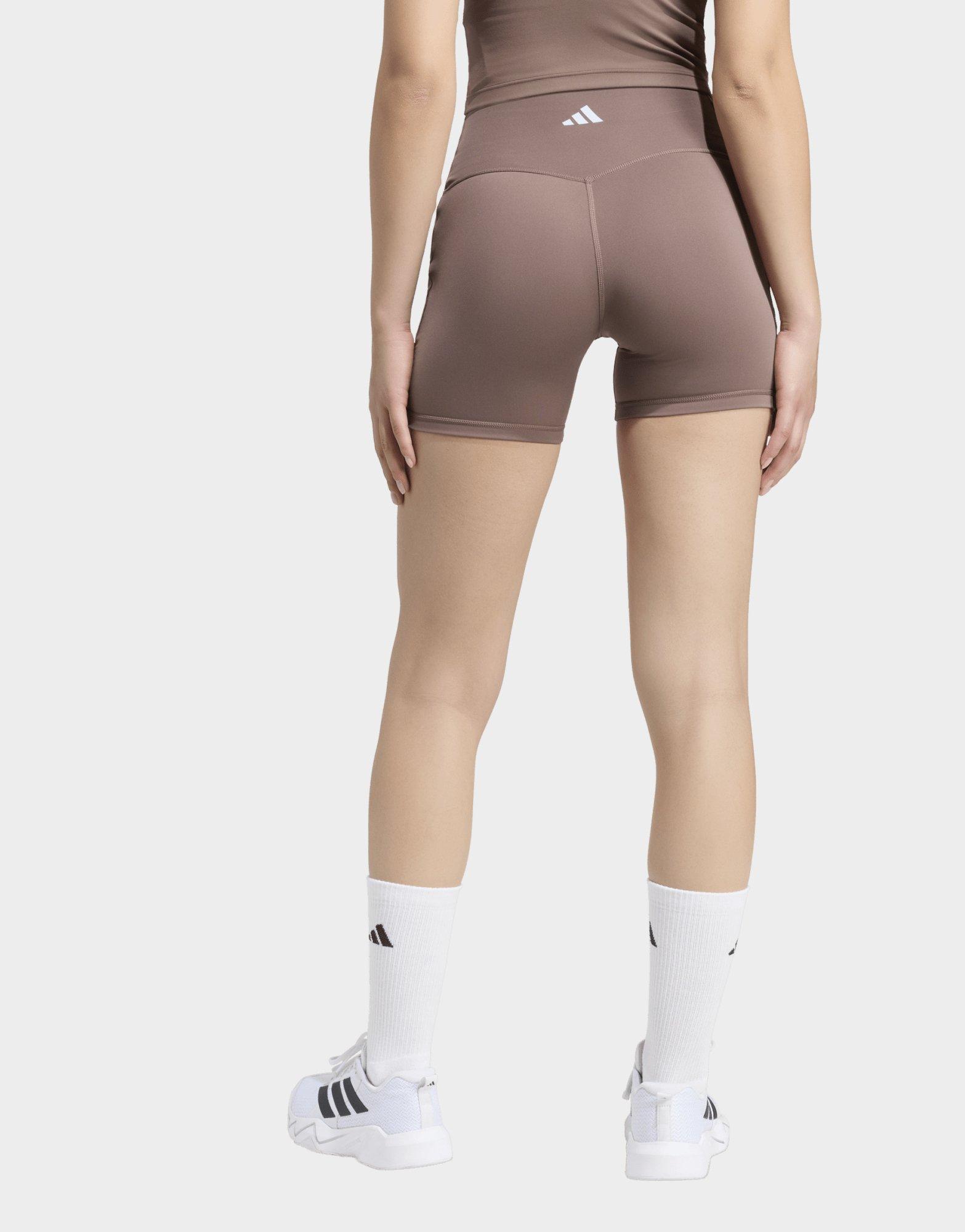 adidas 3-streifen Studio All Me Booty Leggings, Kurz