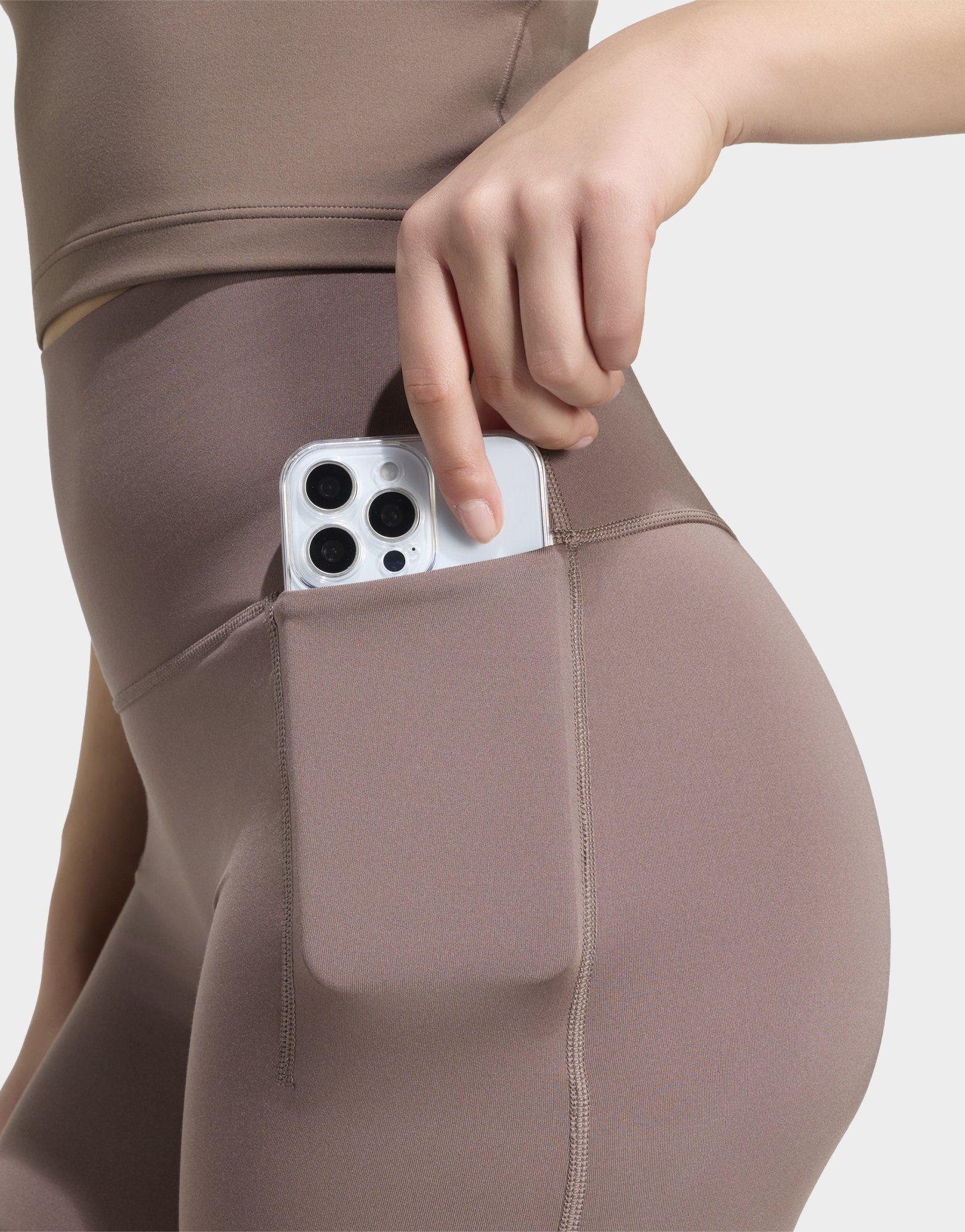 adidas 3-streifen Studio All Me Booty Leggings, Kurz