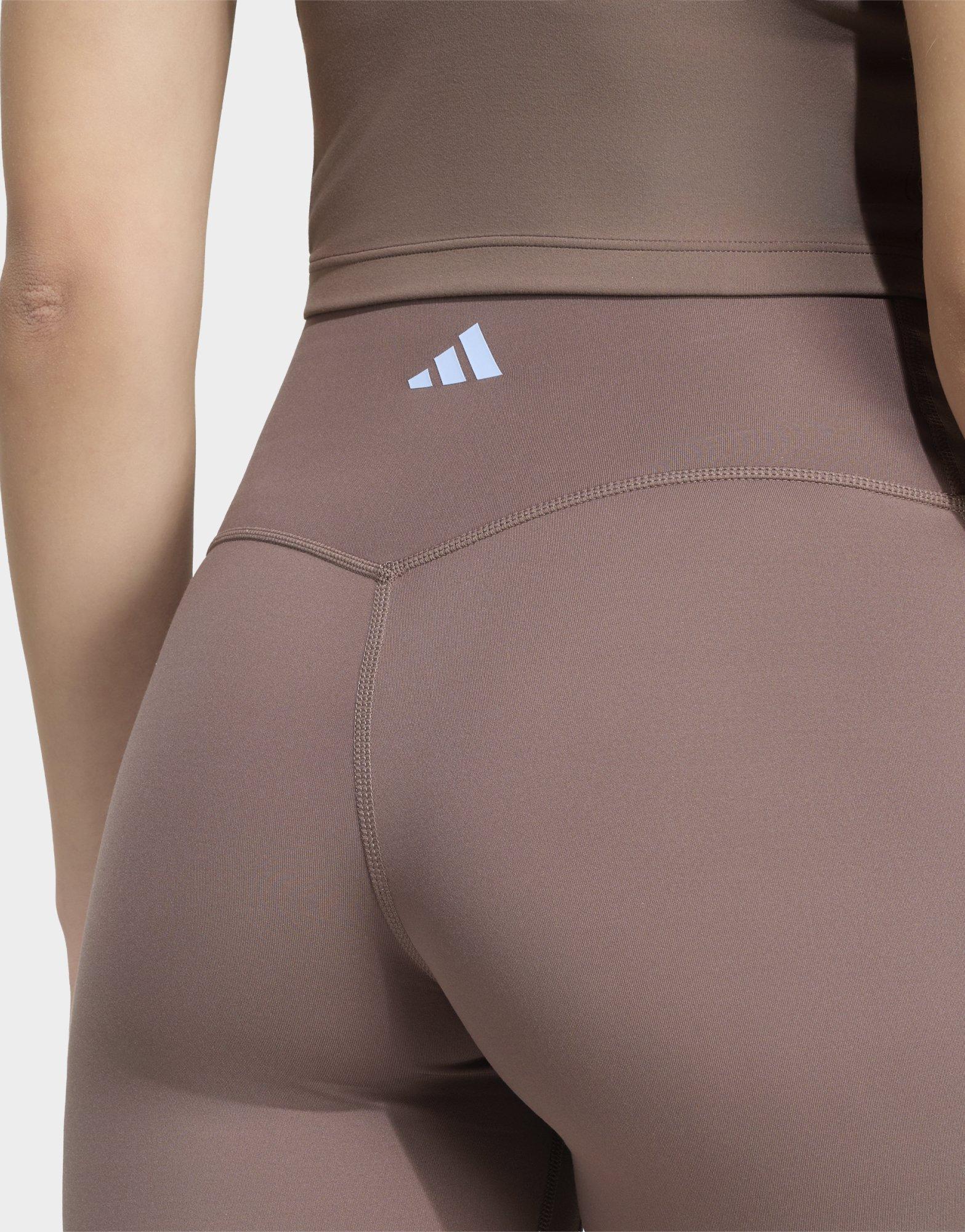 adidas 3-streifen Studio All Me Booty Leggings, Kurz