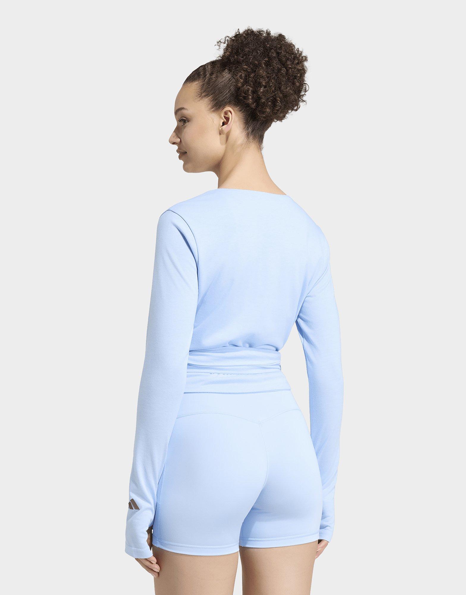 adidas 3-streifen Studio Soft Ballett Wickeltop