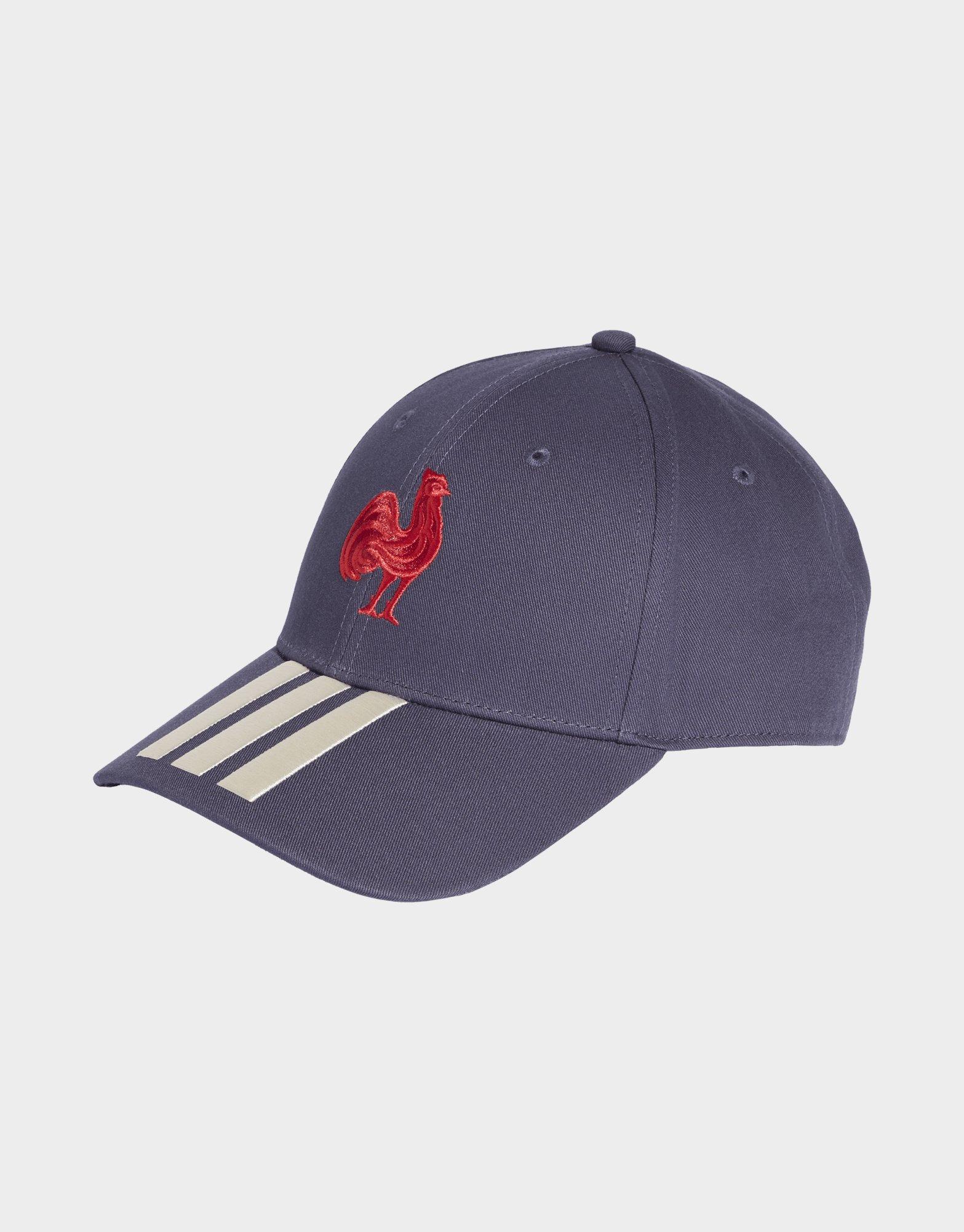 adidas France Rugby 3 Stripes Baseball Cap