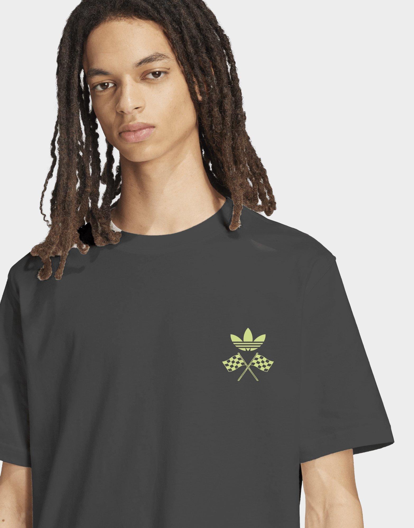 adidas ADI RACING CAR GRAPHIC TEE