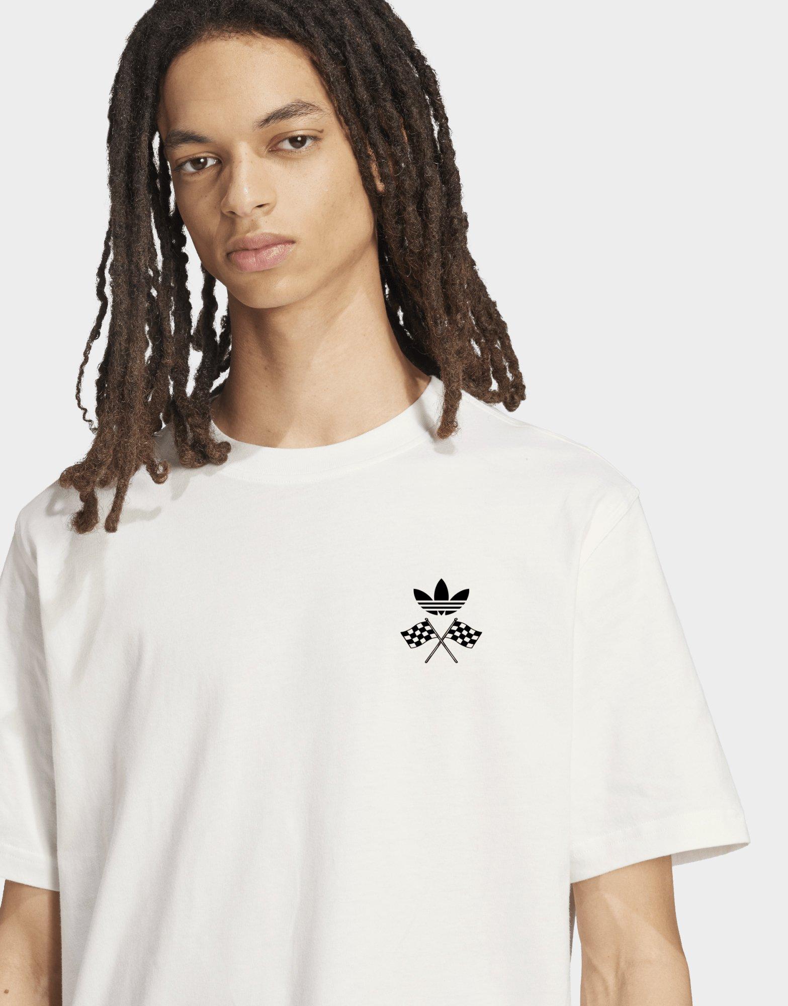 adidas ADI RACING CAR GRAPHIC TEE