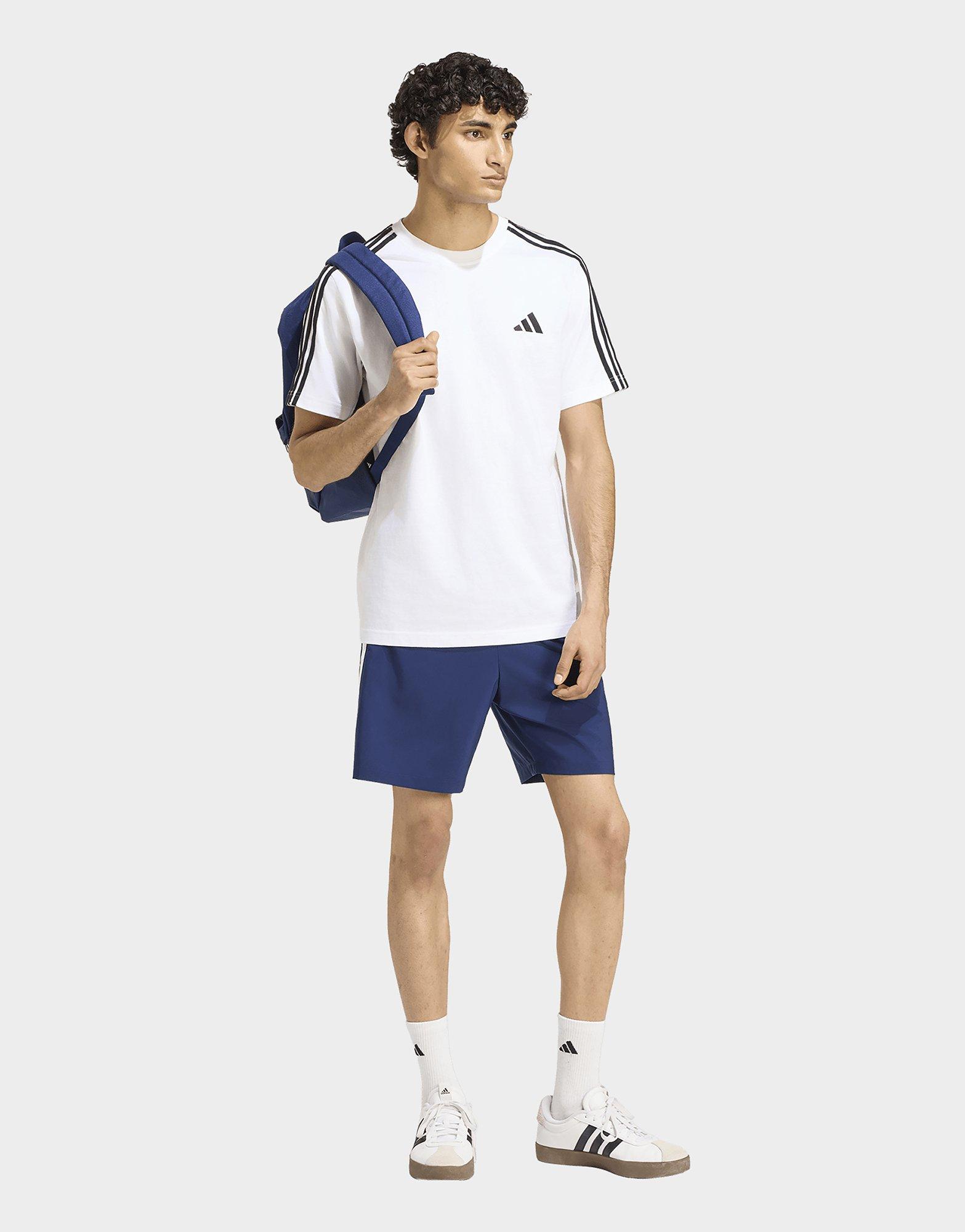 adidas Short En Toile 3 Bandes Chelsea Lite Essentials