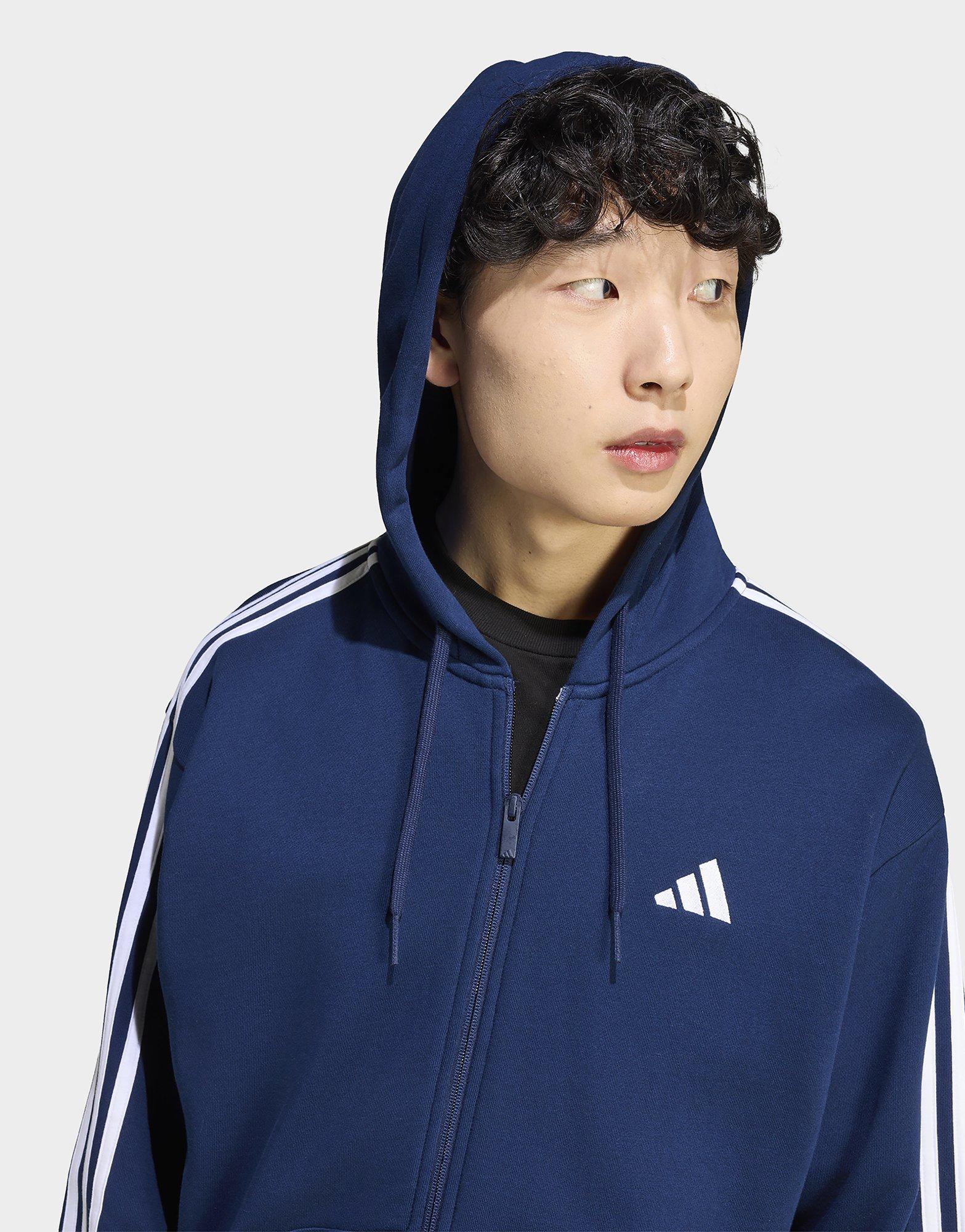 adidas Essentials 3-streifen French Terry Kapuzenjacke