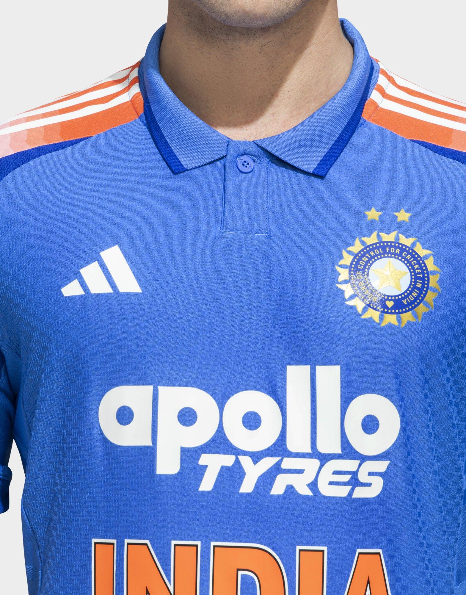 adidas Camiseta De Cricket De Odi De India M