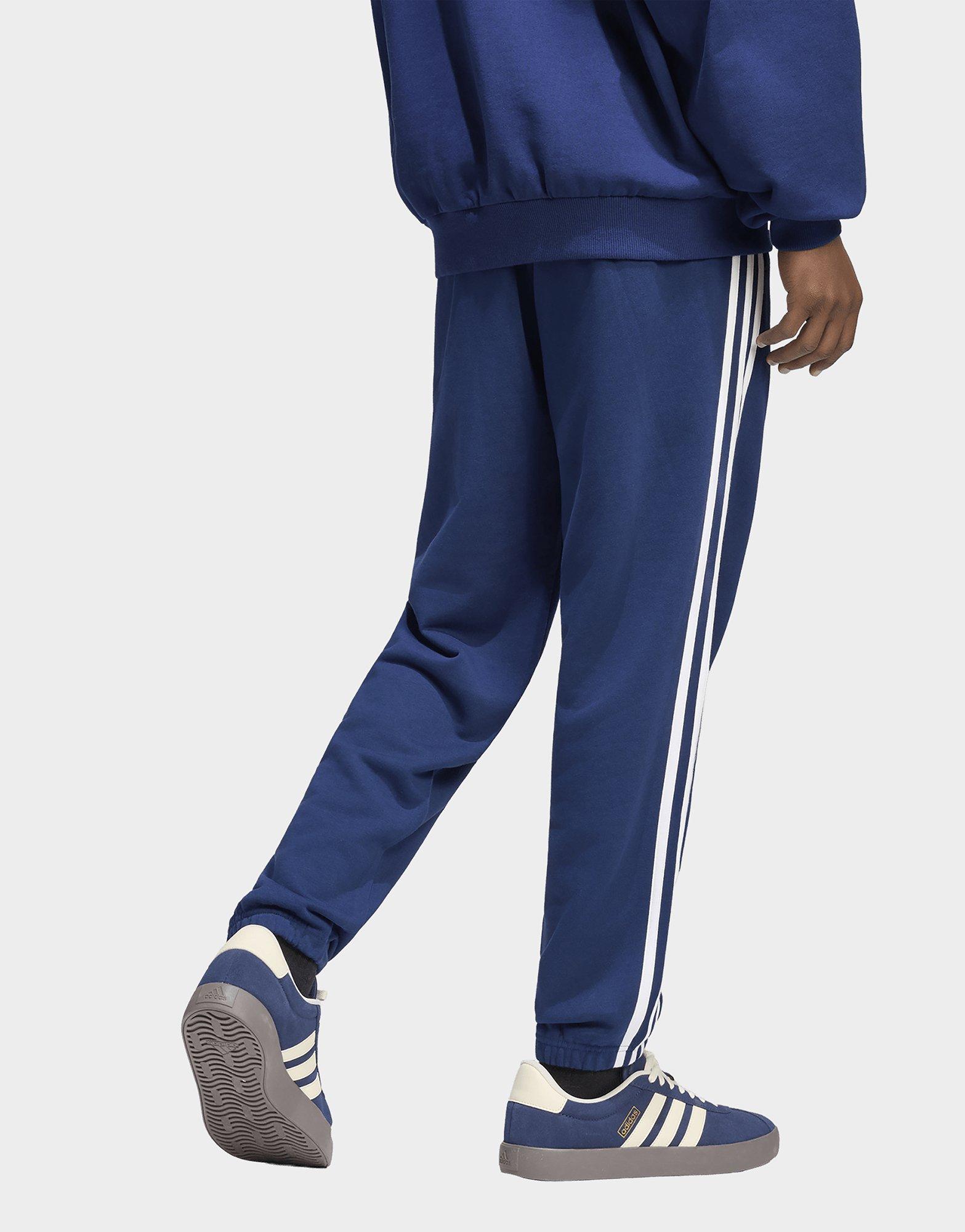 adidas Essentials 3-streifen Hose, French Terry, Schmal Zulaufend, Bündchen