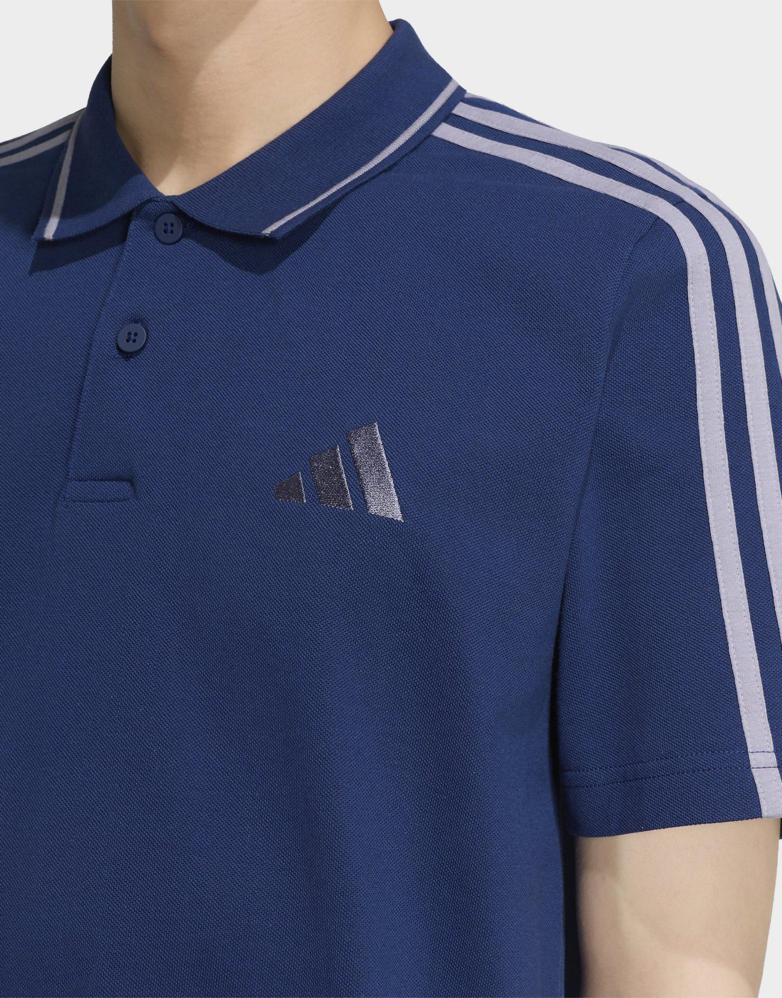 adidas Polo Piqué 3 Bandes Essentials