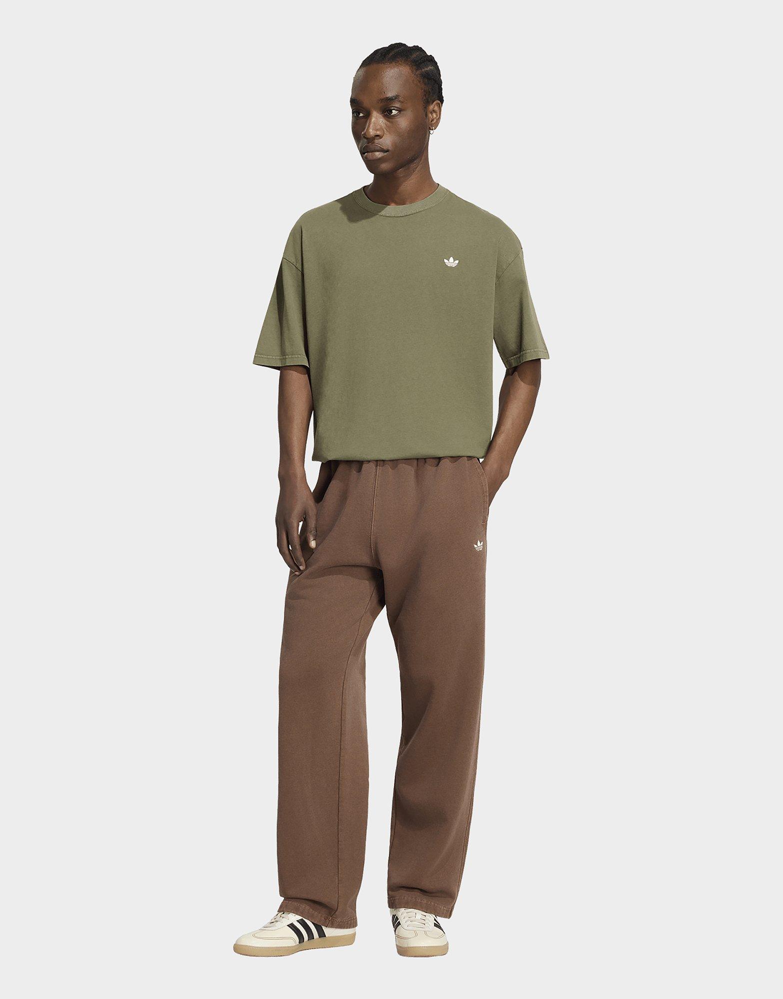 adidas Trefoil Essentials T-shirt, Verwaschene Optik, Locker Geschnitten, Überschnittene Schulter