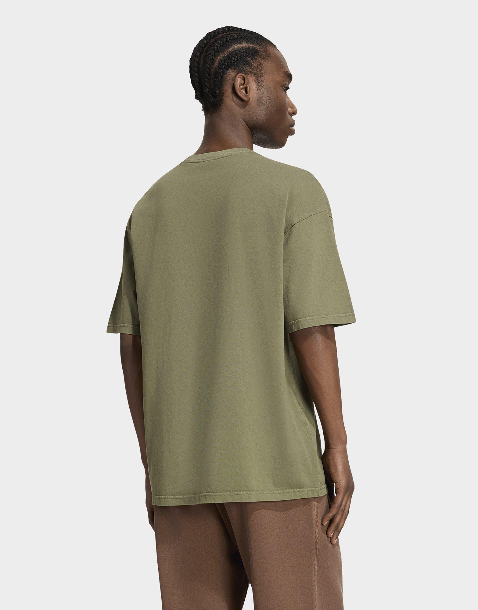 adidas Trefoil Essentials T-shirt, Verwaschene Optik, Locker Geschnitten, Überschnittene Schulter