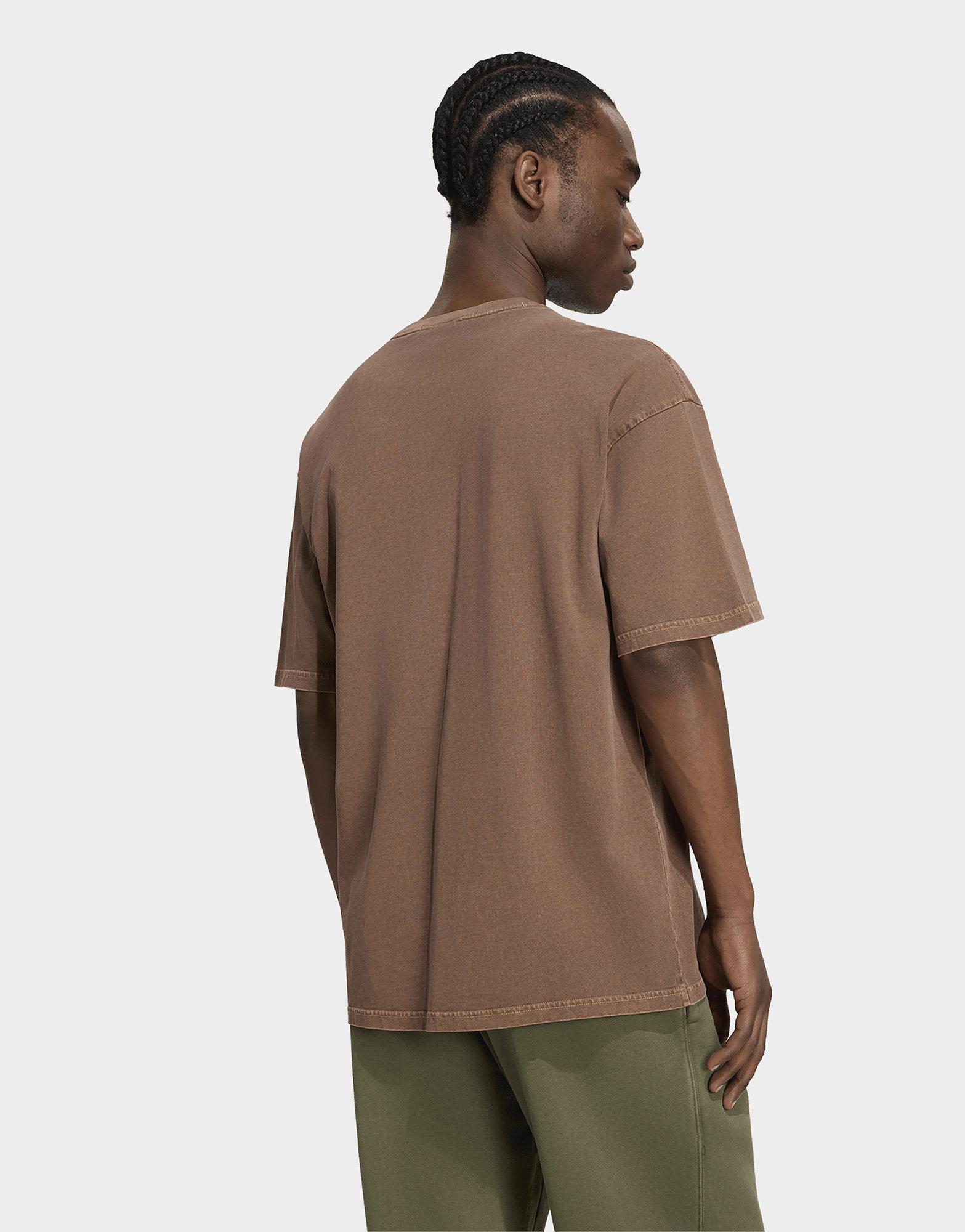 adidas T-shirt Ample Emmanchures Tombantes Délavé Trèfle Essentials