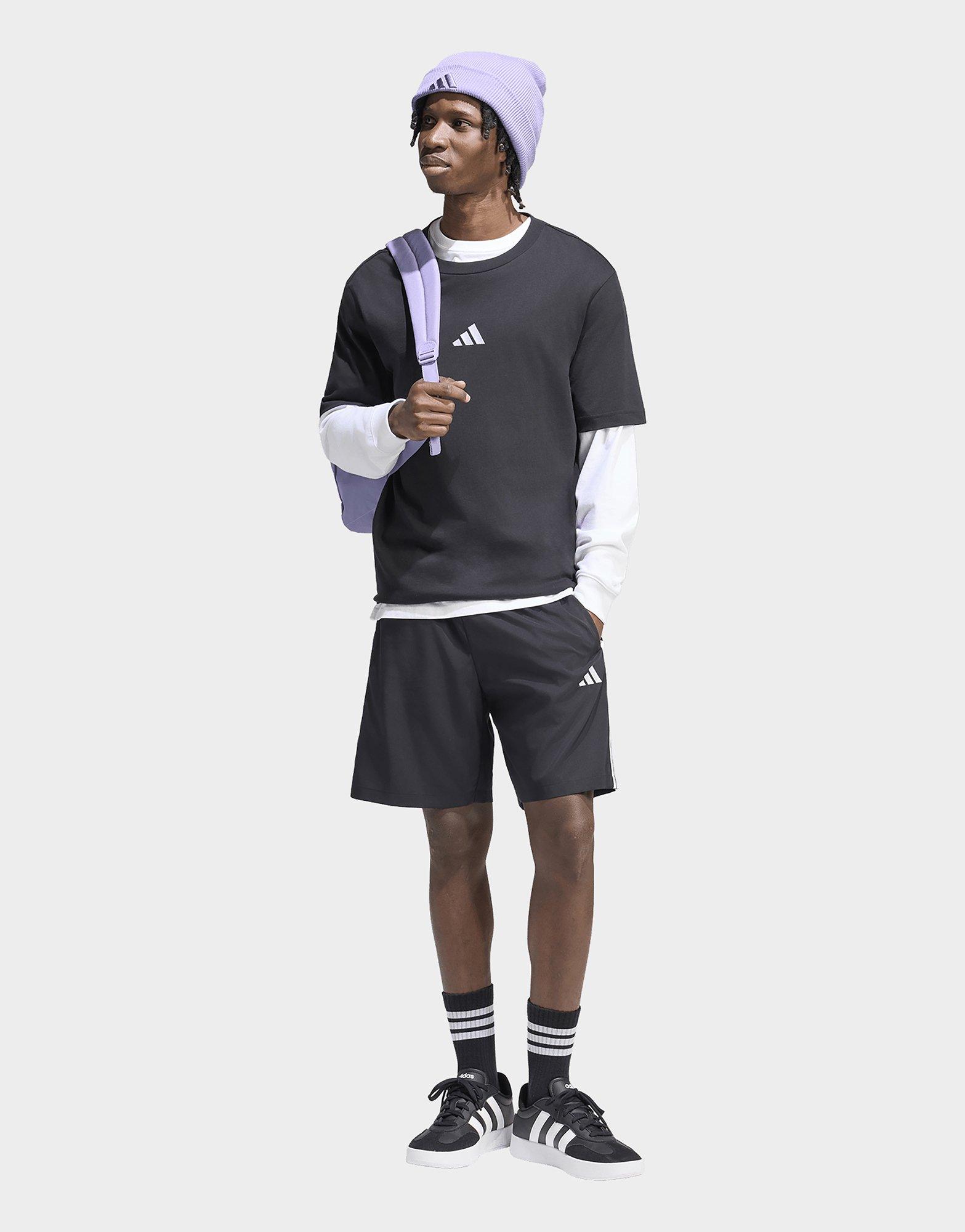 adidas Short En Toile 3 Bandes Chelsea Lite Essentials