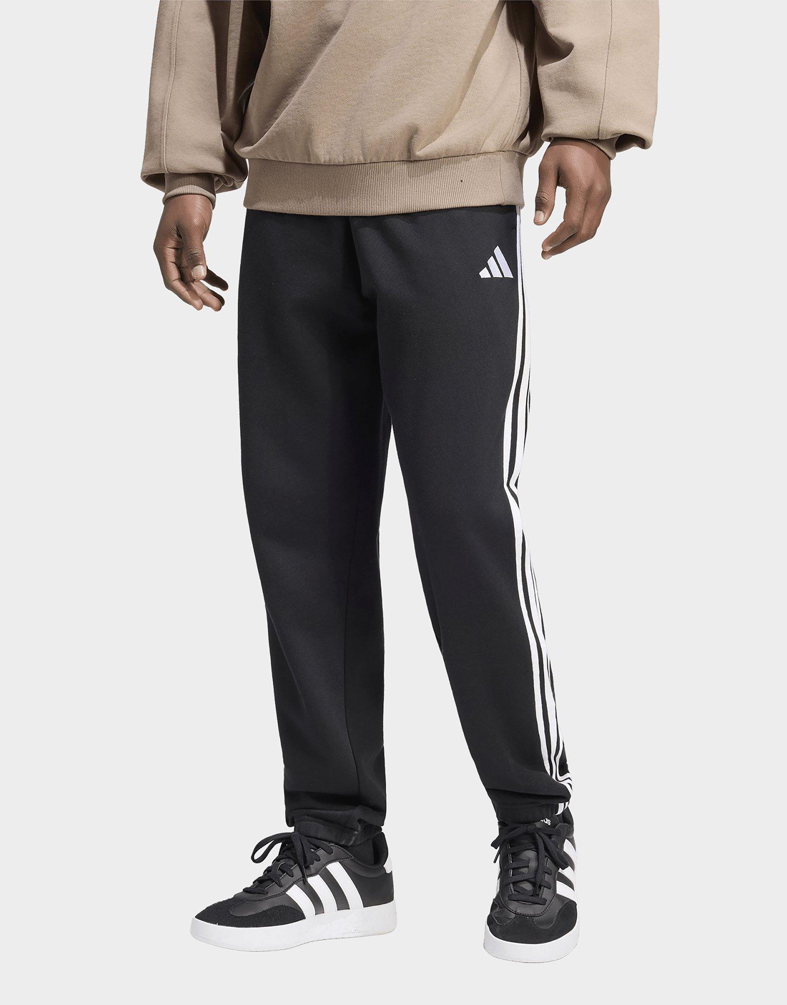 adidas Pantaloni Essentials 3-stripes In French Terry Con Bordi Affusolati