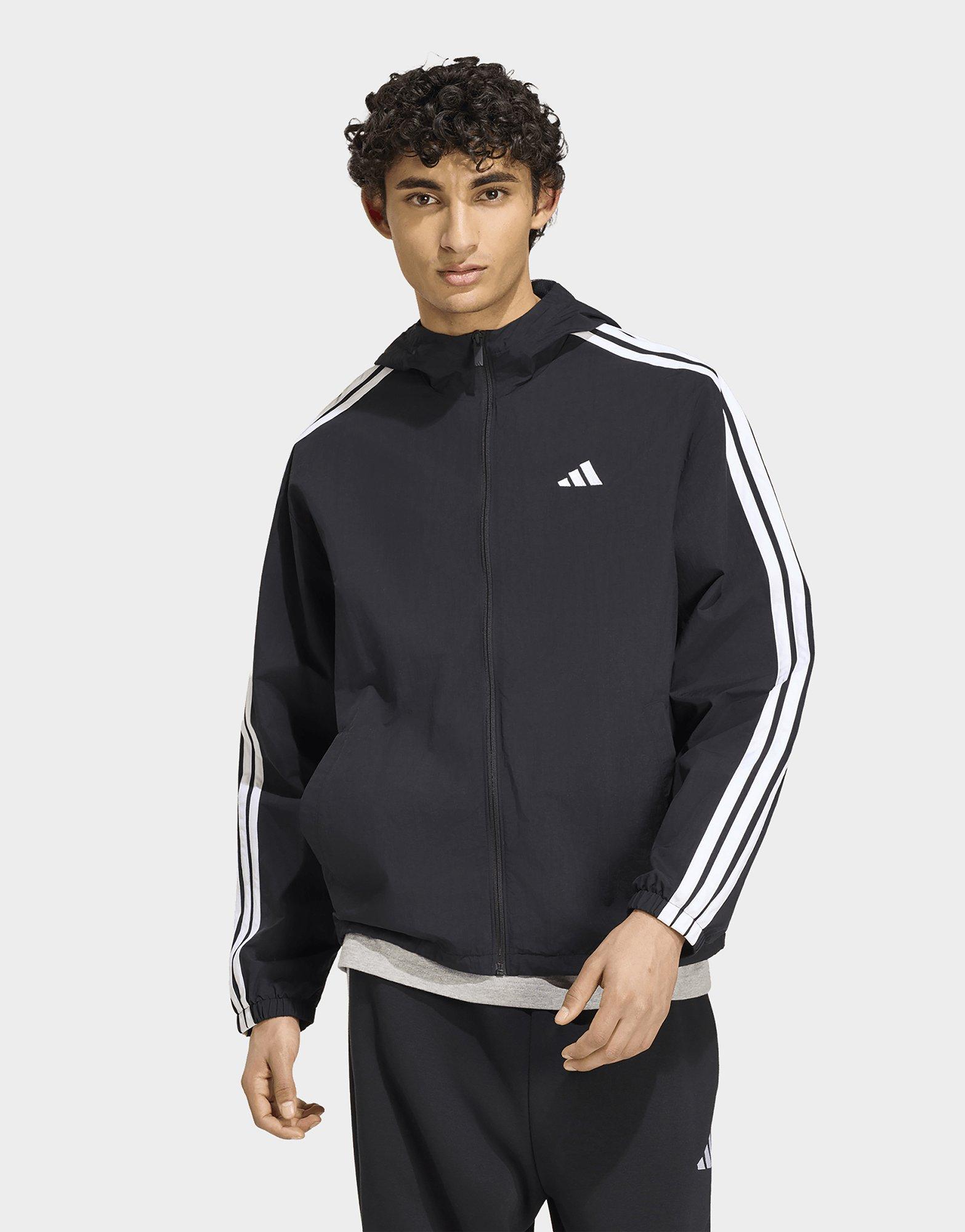 adidas Essentials 3-Stripes Woven Windbreaker