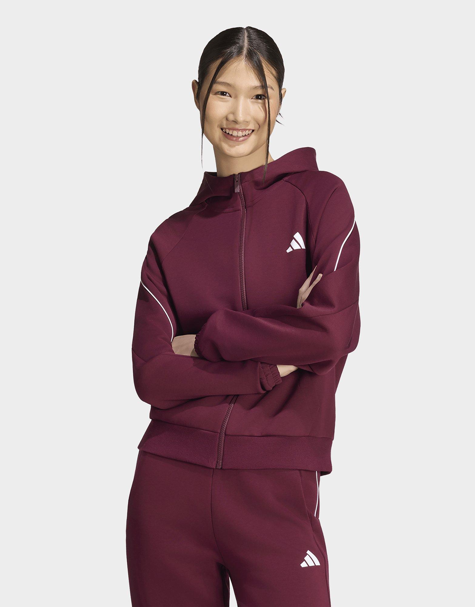 adidas Stadium Small Logo Full Zip Hoodie