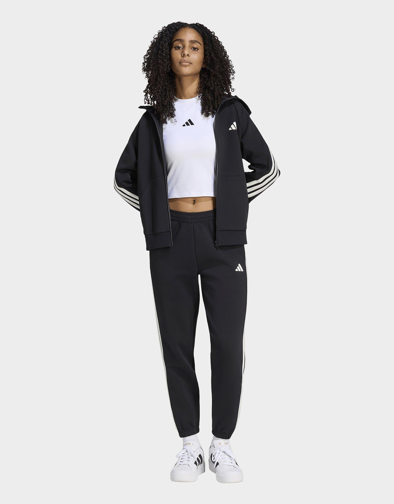 adidas Veste À Capuche Zip Intégral 3 Bandes Stadium