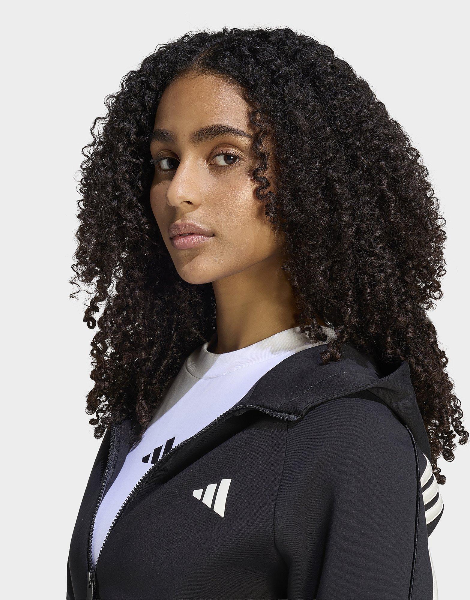 adidas Veste À Capuche Zip Intégral 3 Bandes Stadium