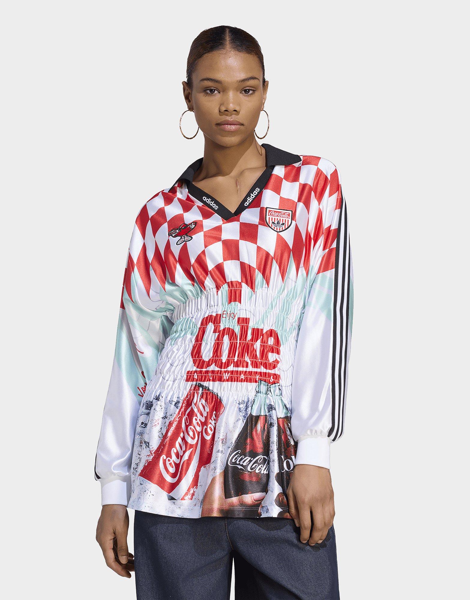 adidas Maglia Adidas X Coca-cola Arricciata Smocked Jersey