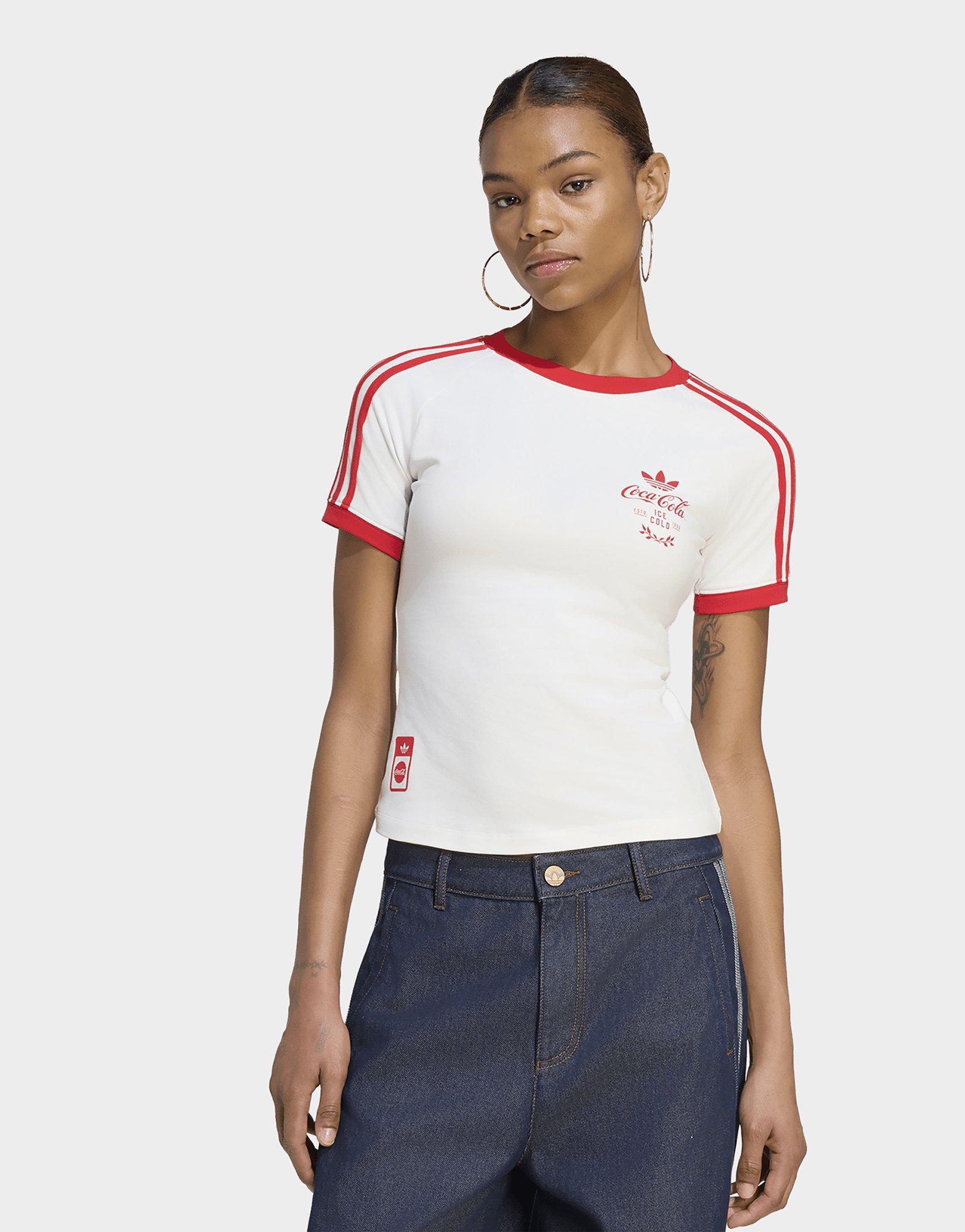 adidas T-shirt Adidas X Coca-cola 3 Strisce