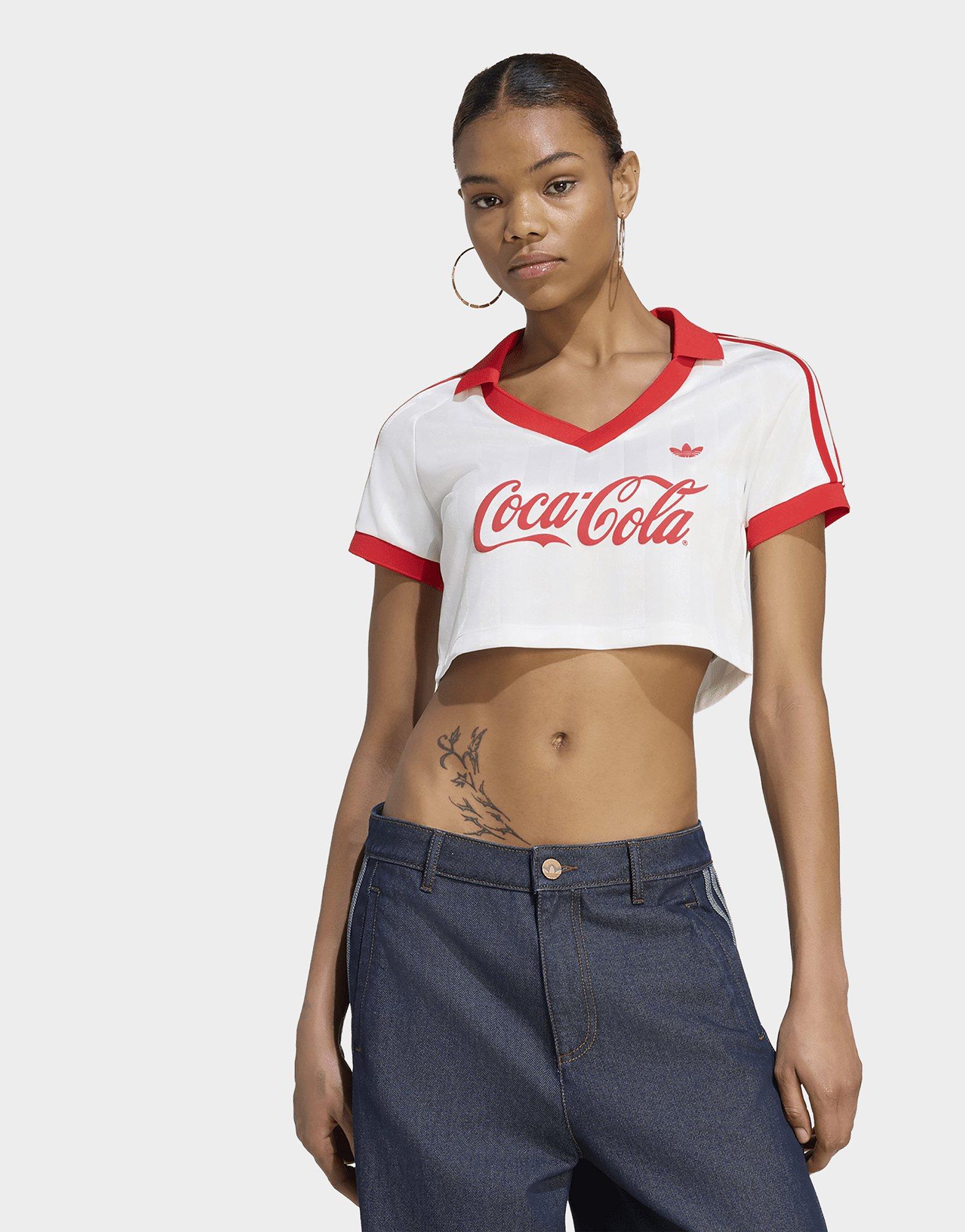 adidas MAGLIA X COCA-COLA CROPPED