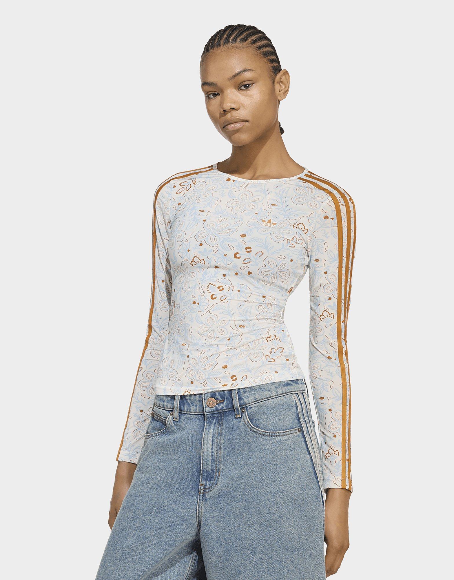 adidas ORIGINALS SUMMER GLOW MESH GRAPHICS LONG SLEEVE
