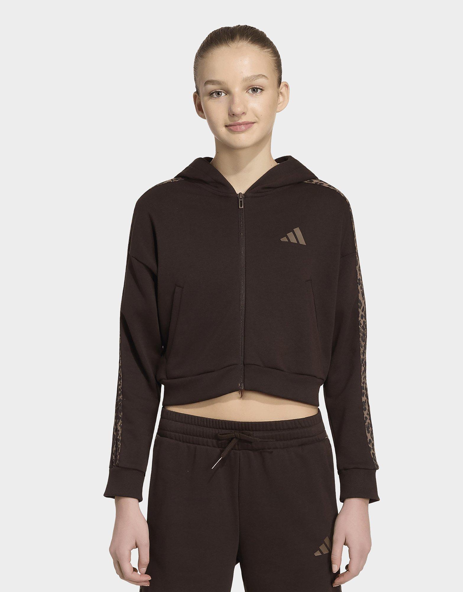 adidas Felpa Con Cappuccio Seasonals Animal Con Zip Integrale