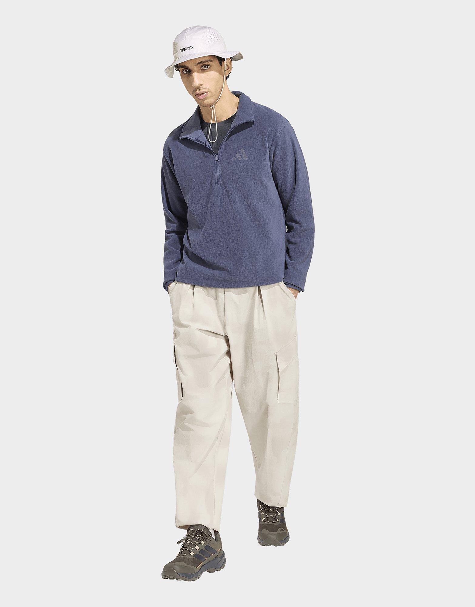 adidas Terrex Multi Essentials Fleecejacke, Reißverschluss Bis Zur Brust