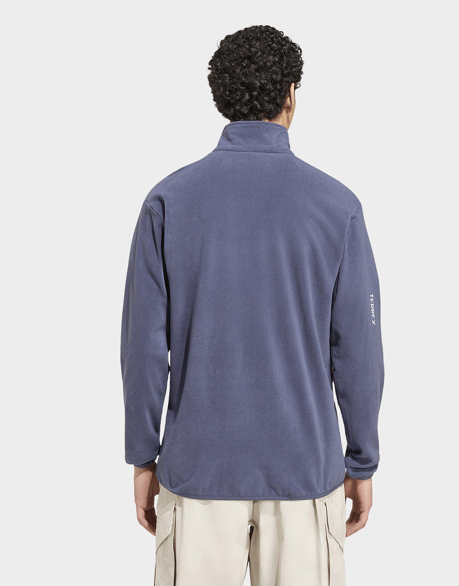adidas Terrex Multi Essentials Fleecejacke, Reißverschluss Bis Zur Brust