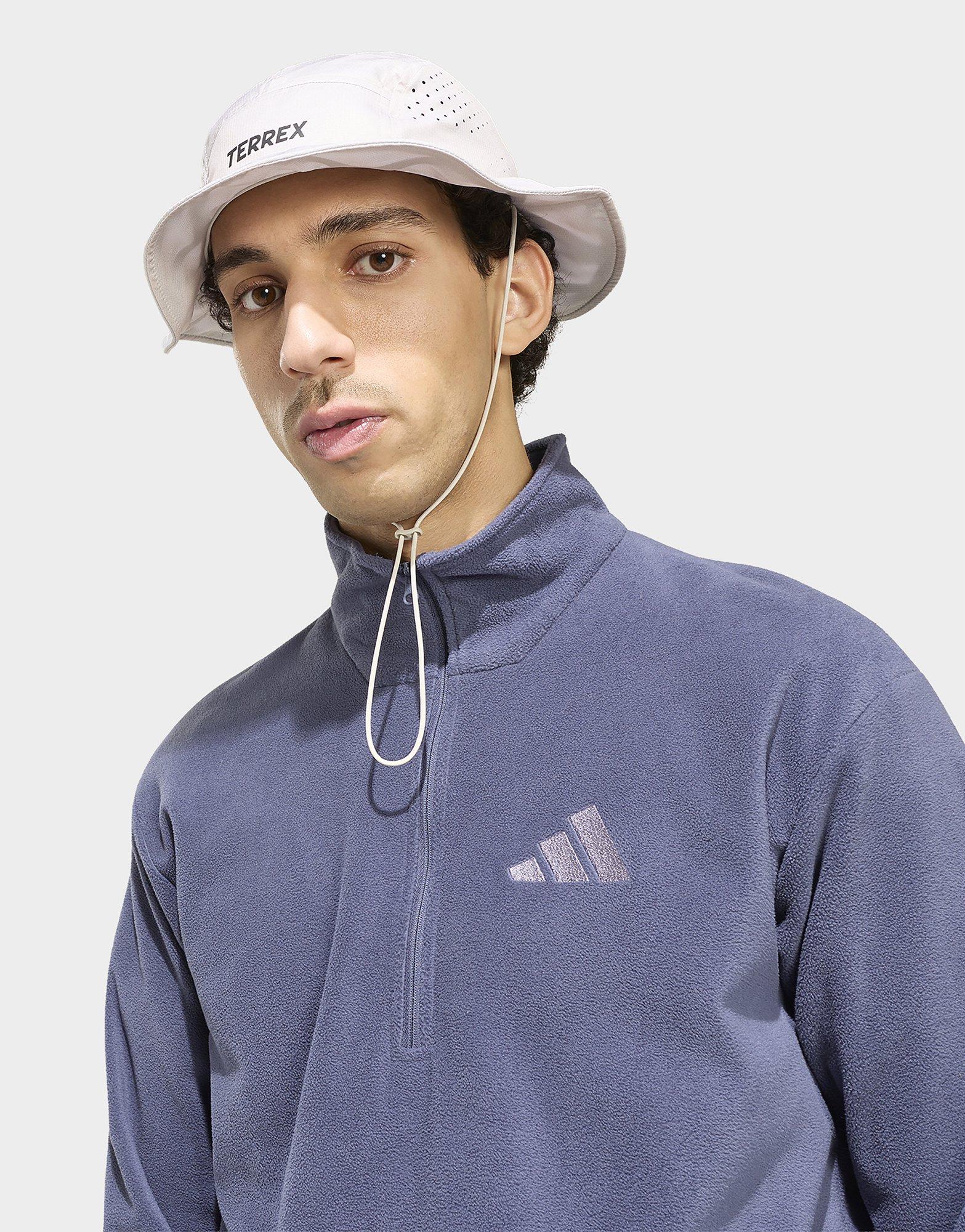 adidas Terrex Multi Essentials Fleecejacke, Reißverschluss Bis Zur Brust