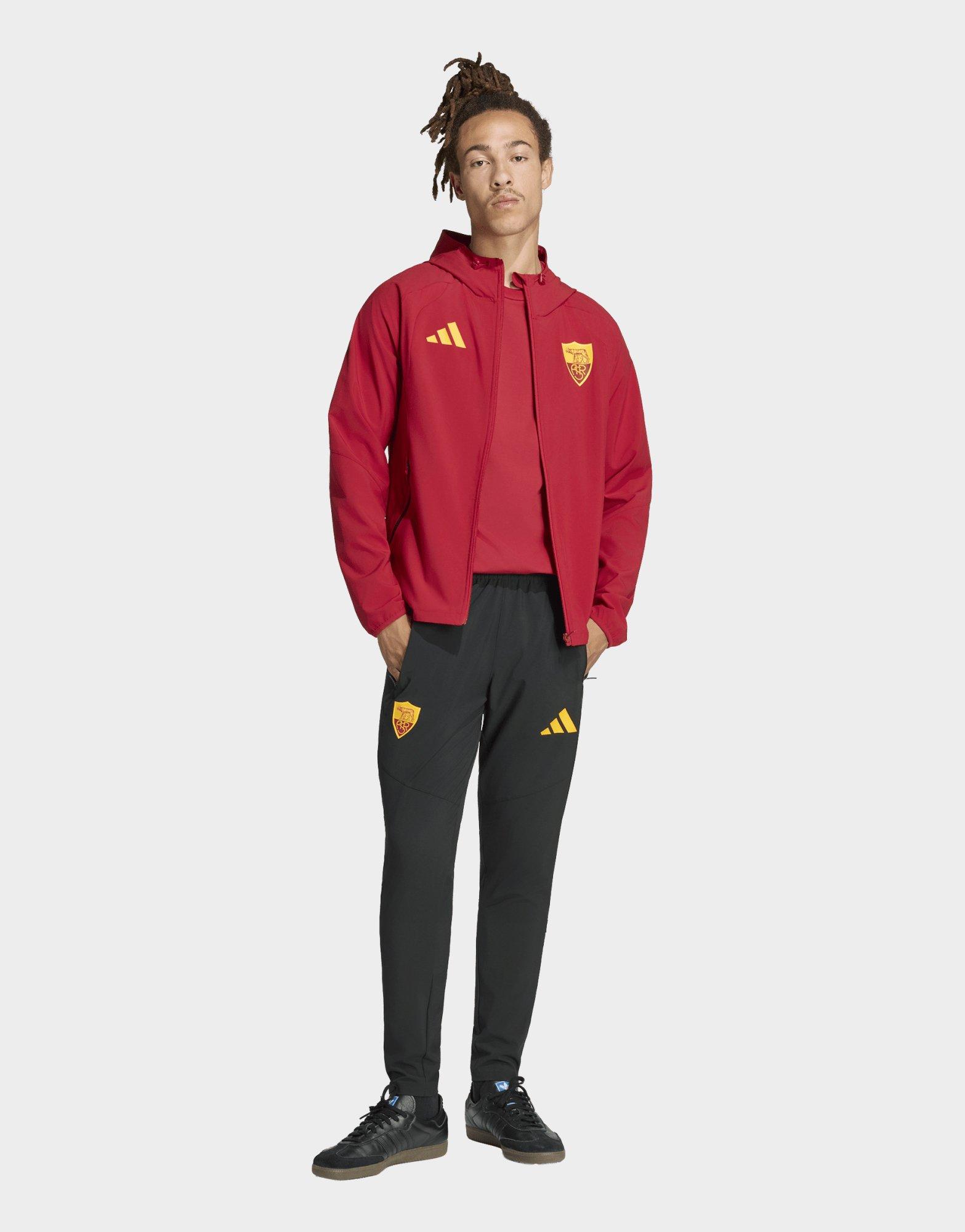 adidas Coupe-vent zip intégral AS ROMA Tiro Travel