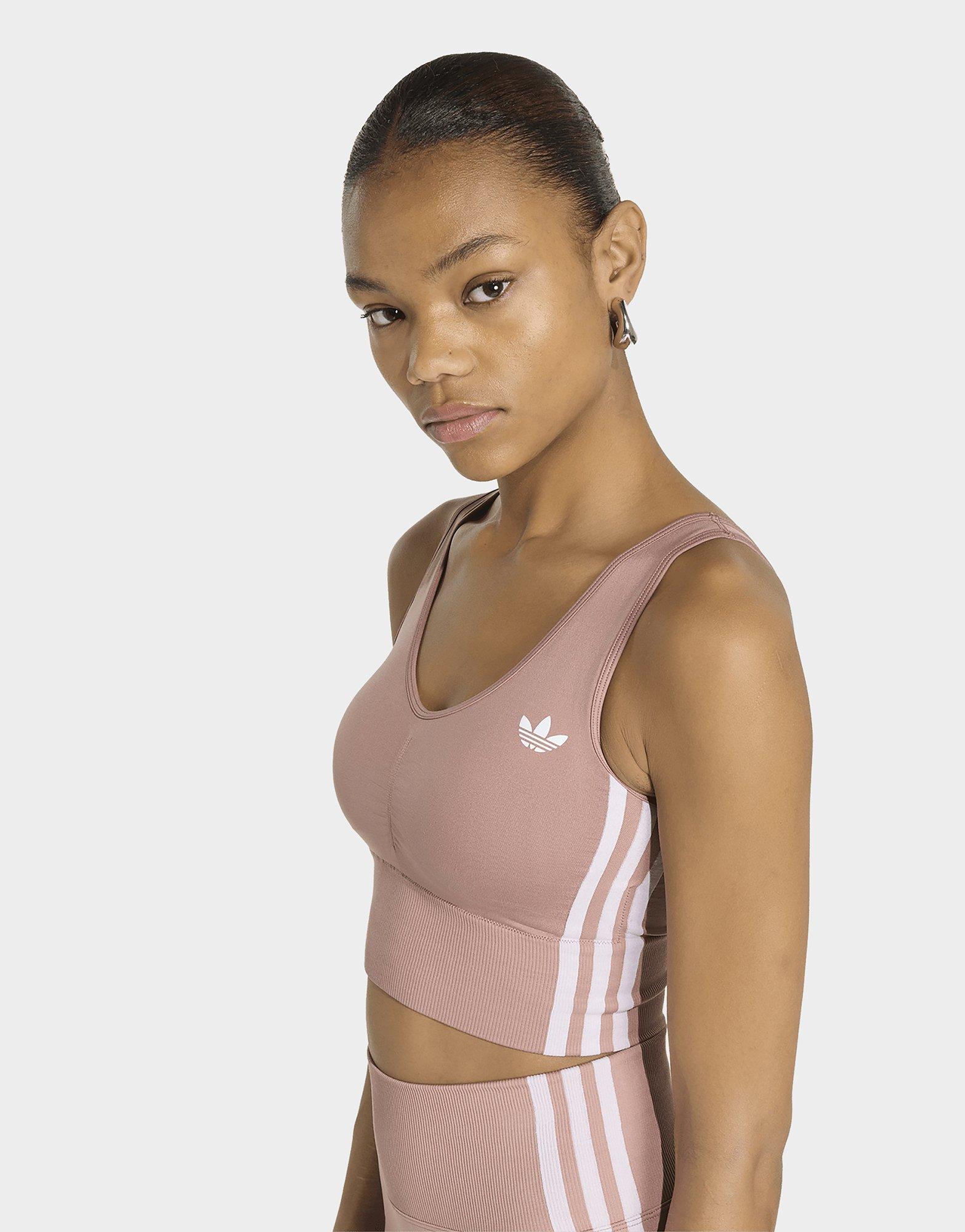 adidas Bralette Sans Couture 3 Bandes Essentials