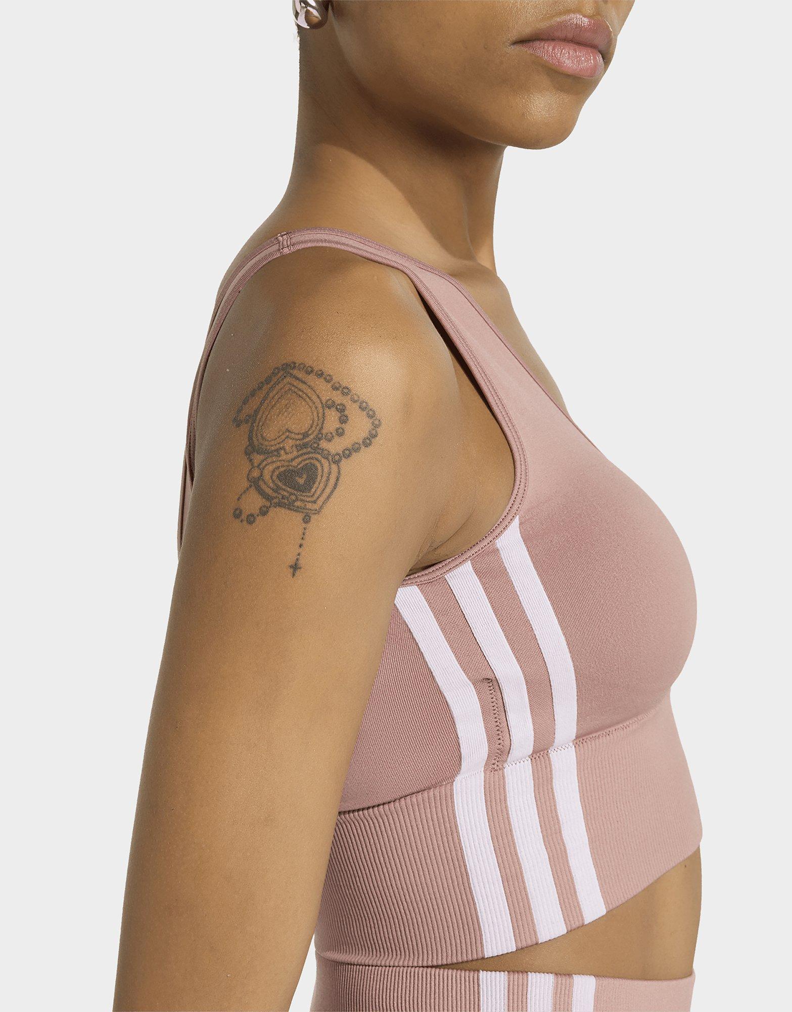 adidas Bralette Sans Couture 3 Bandes Essentials