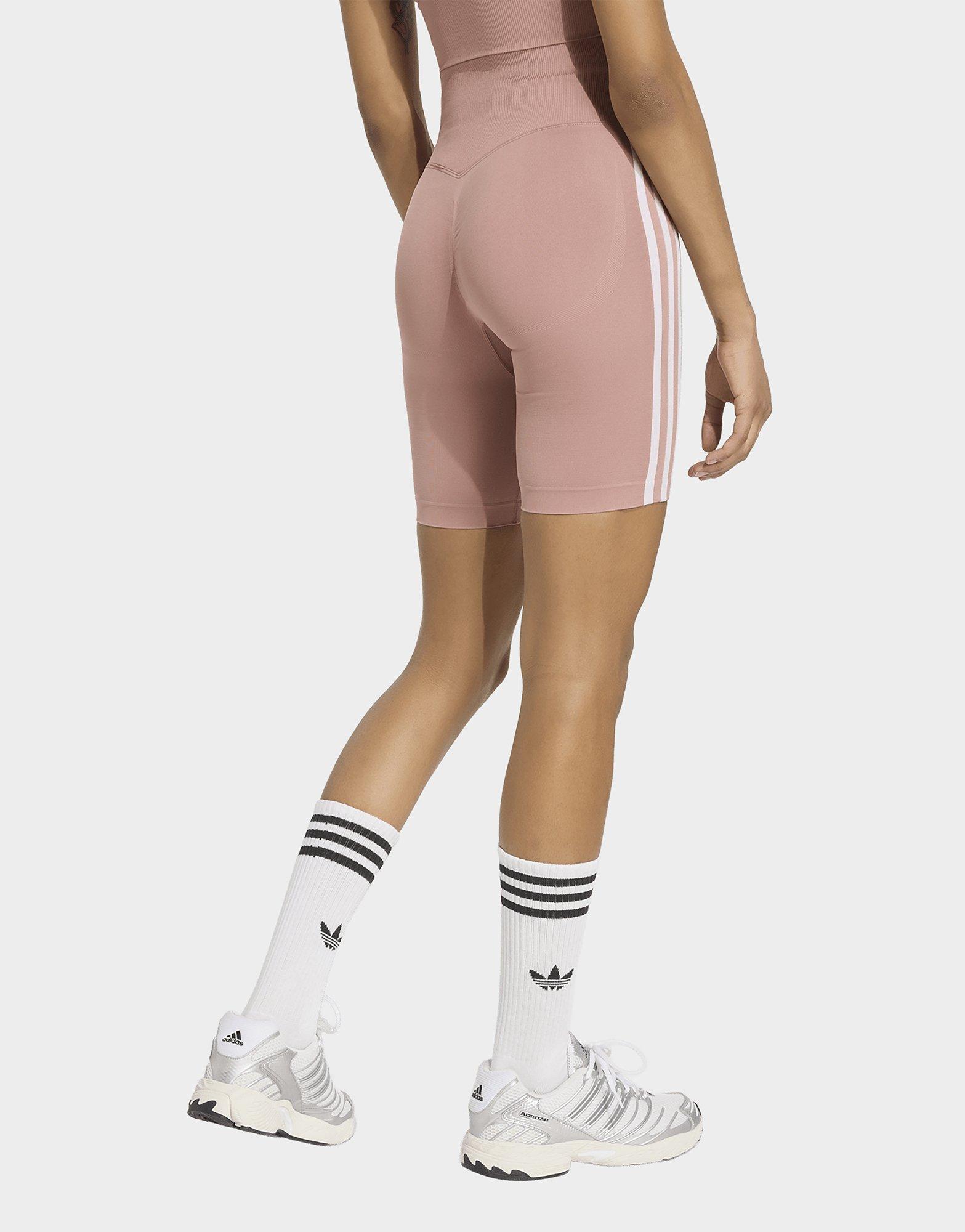 adidas Pantalón Corto Essentials 3 Stripes Sin Costuras 13 Cm