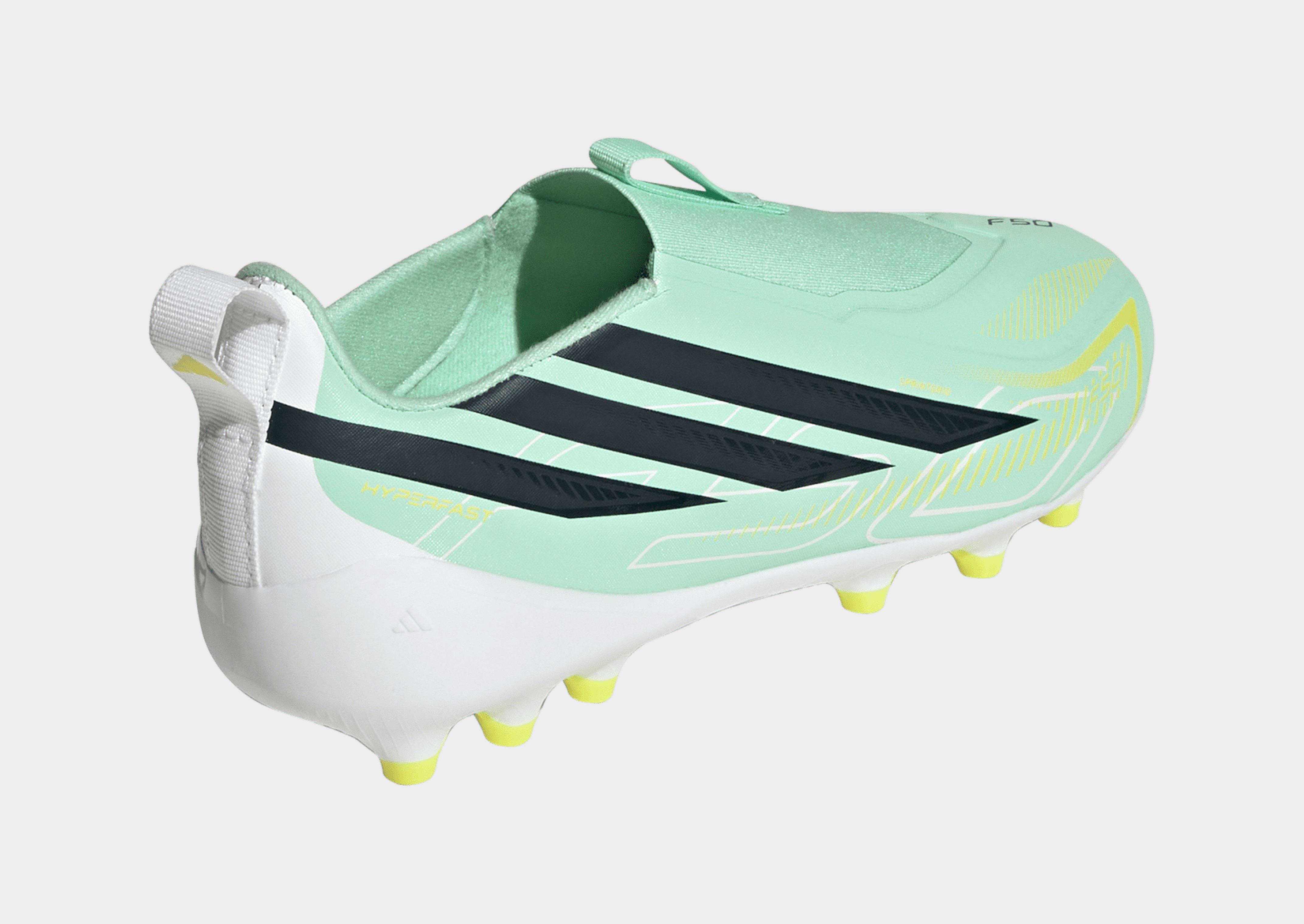 adidas F50 Hyperfast League Laceless Artificial Ground Voetbalschoenen Kids
