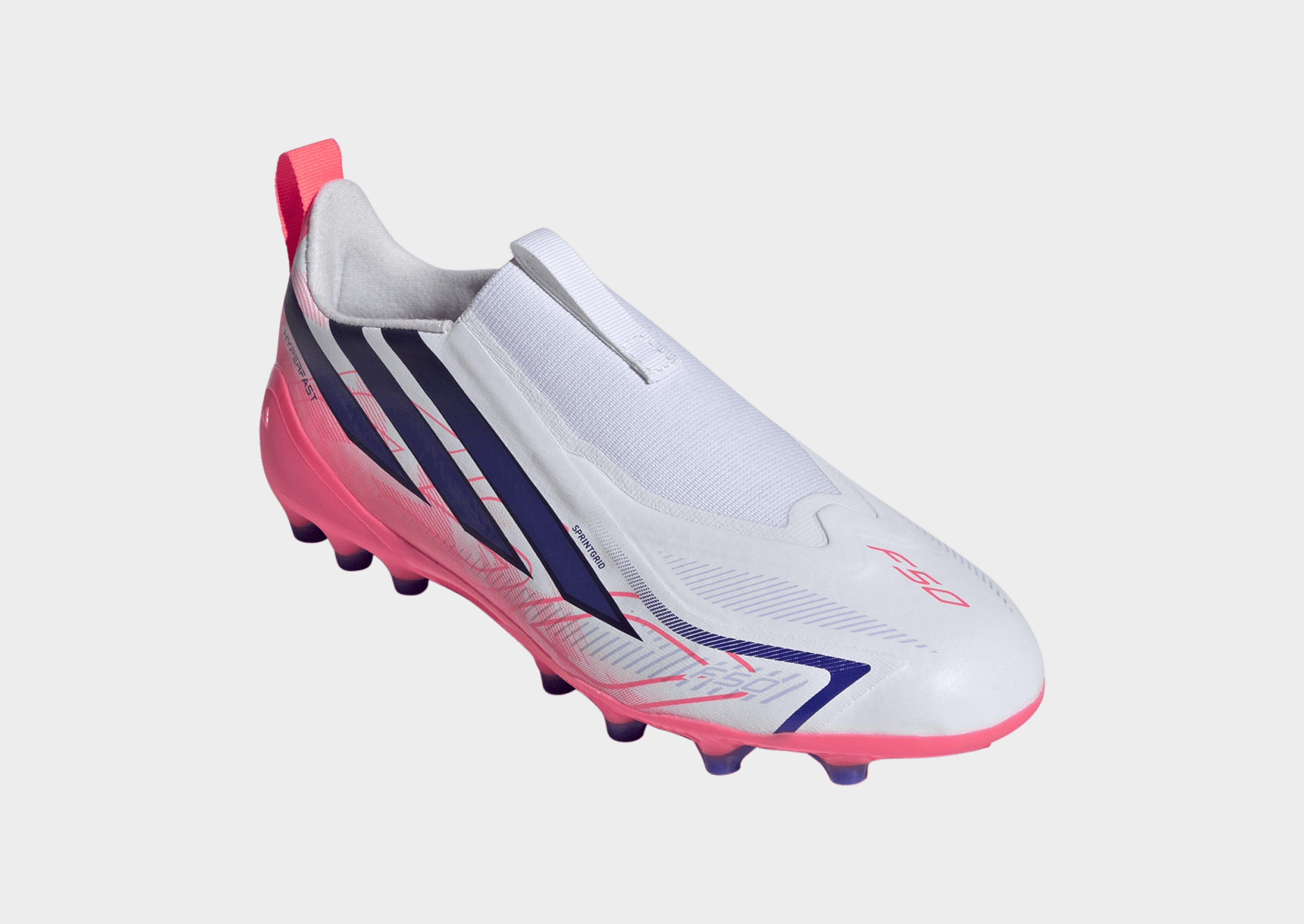 adidas F50 Hyperfast League Laceless Artificial Ground Football Boots Kids