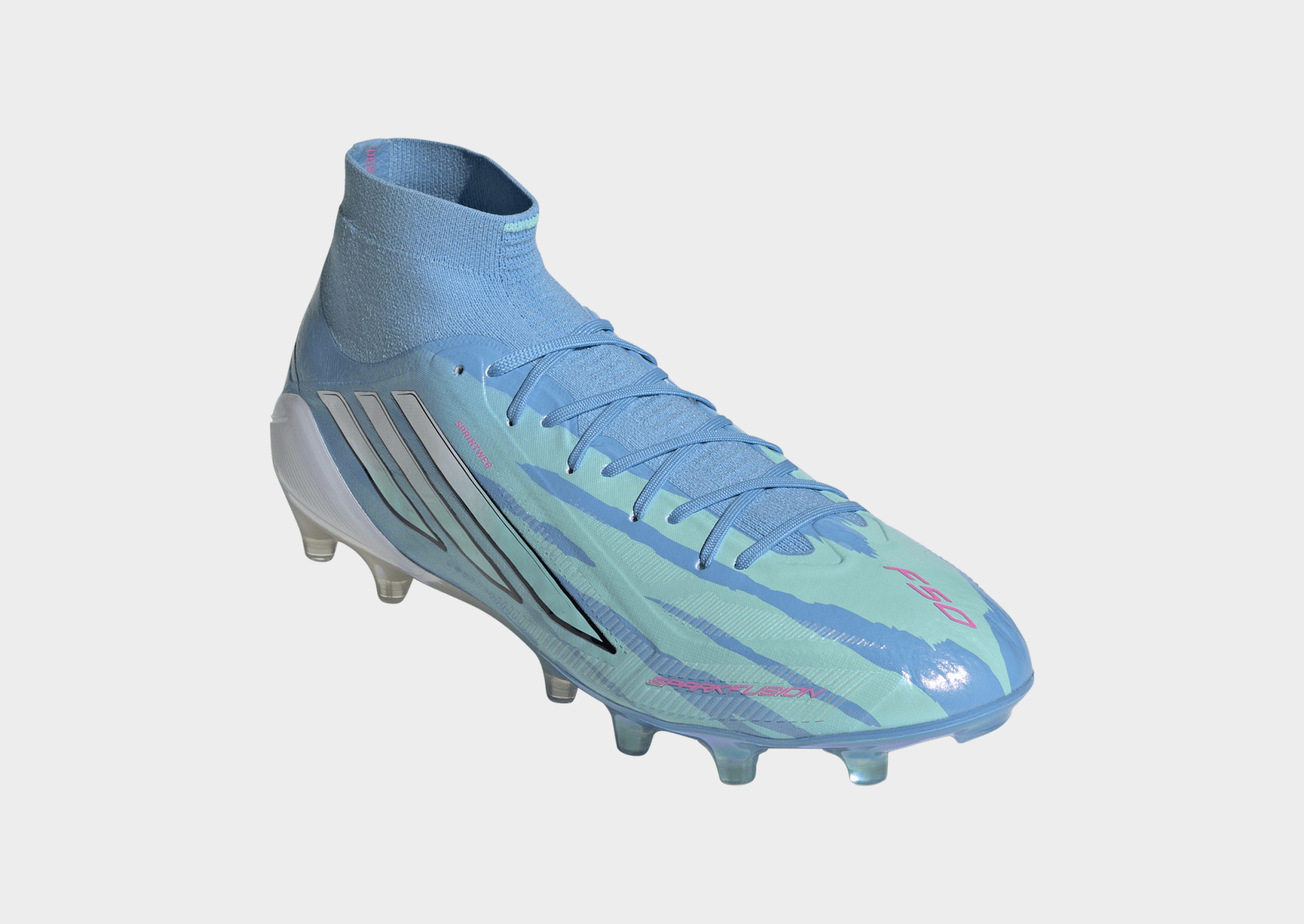 adidas Chaussure De Football F50 Sparkfusion Elite Mid Cut Terrain Souple / Terrain Synthétique Trinity Rodman