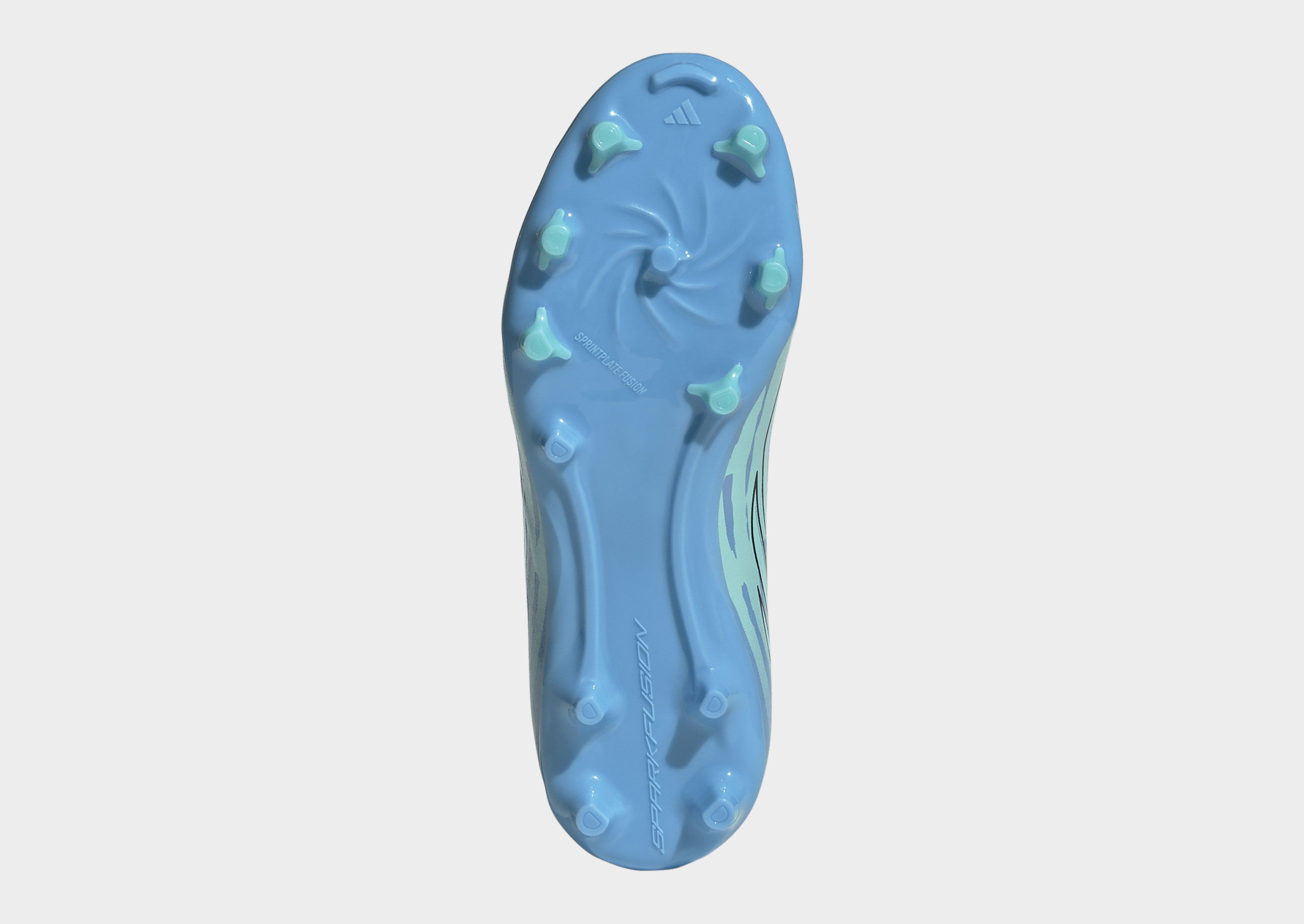 adidas Chaussure De Football F50 Sparkfusion League Mid Cut Terrain Souple / Terrain Synthétique Enfants Trinity Rodman