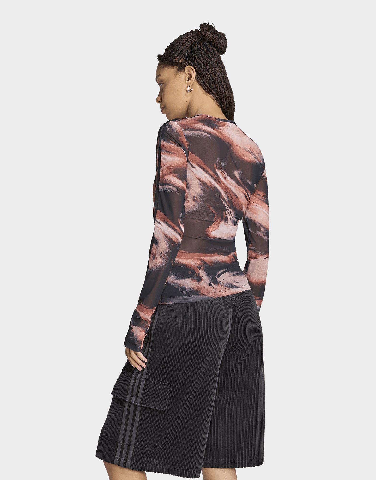 adidas Camiseta De Malla Estampada